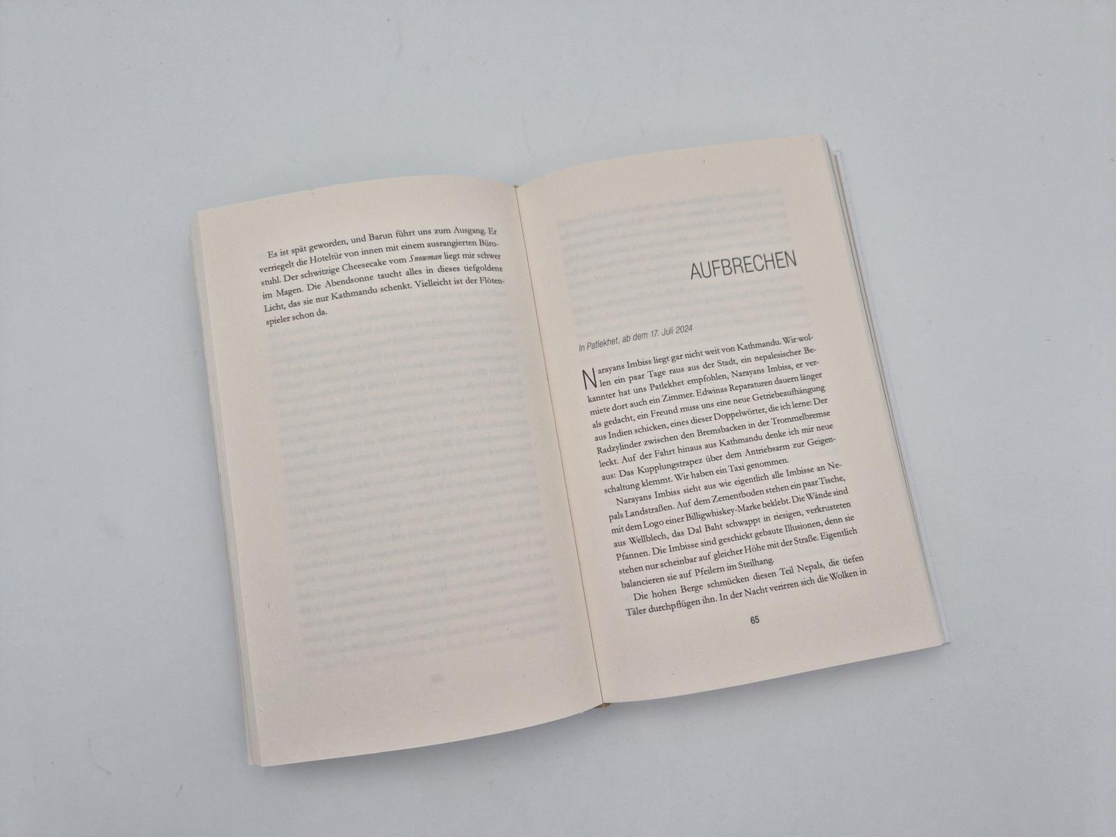 Beispielinhalt (Bild) Und vor uns die ganze Welt