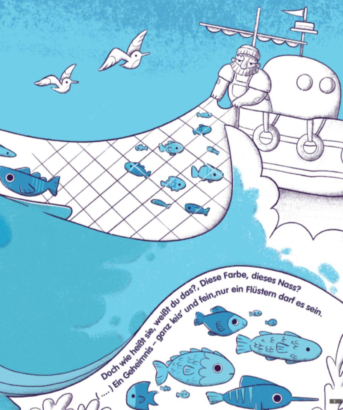 Beispielinhalt (Bild) Die Geschichte zweier Farben