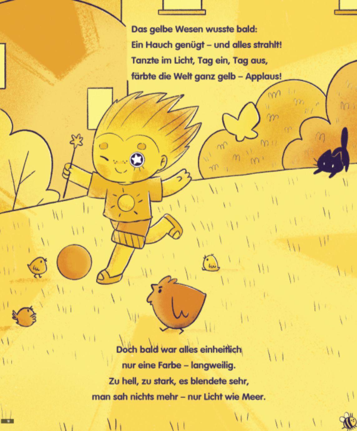 Beispielinhalt (Bild) Die Geschichte zweier Farben