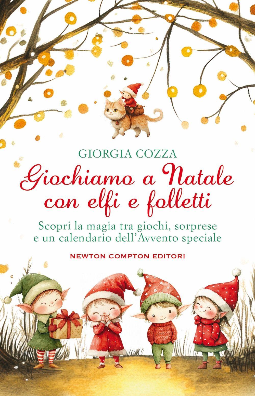 Vorderes Coverbild Giochiamo a Natale con elfi e folletti