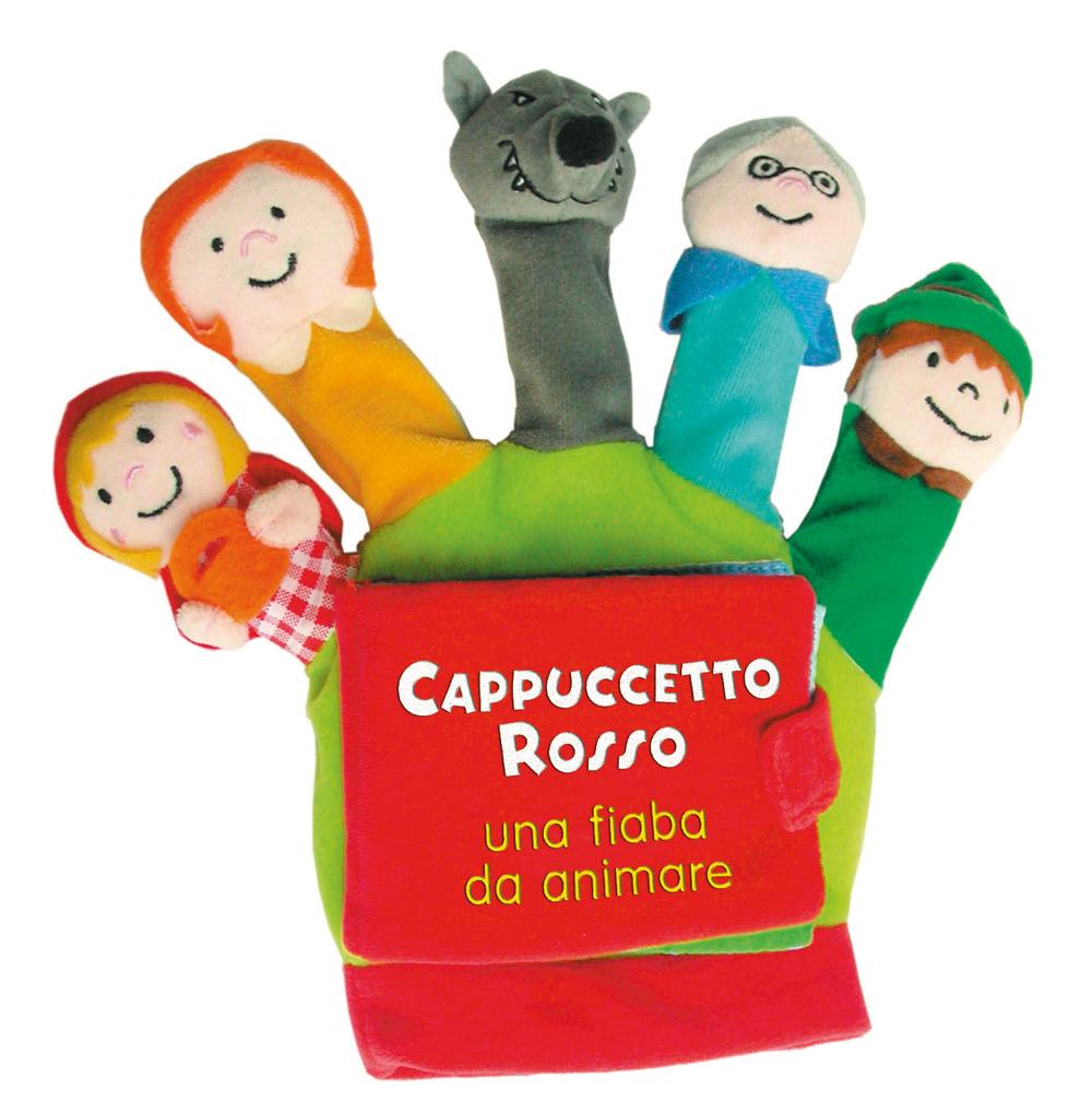 Vorderes Coverbild Cappuccetto Rosso. Una fiaba da animare. Libro di stoffa