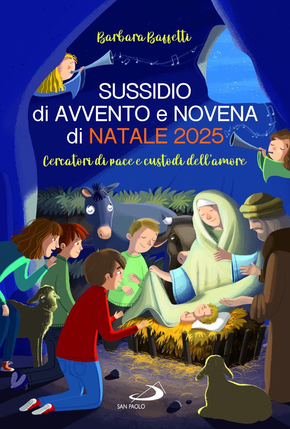 Vorderes Coverbild Sussidio di Avvento e Novena di Natale 2025. Cercatori di pace e custodi dell'amore