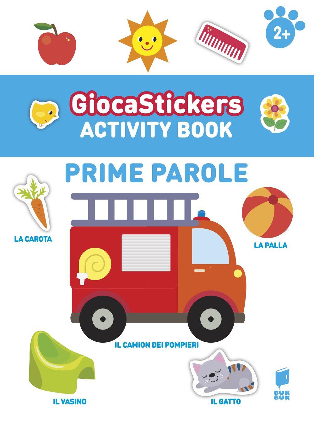 Vorderes Coverbild Prime parole. Giocastickers