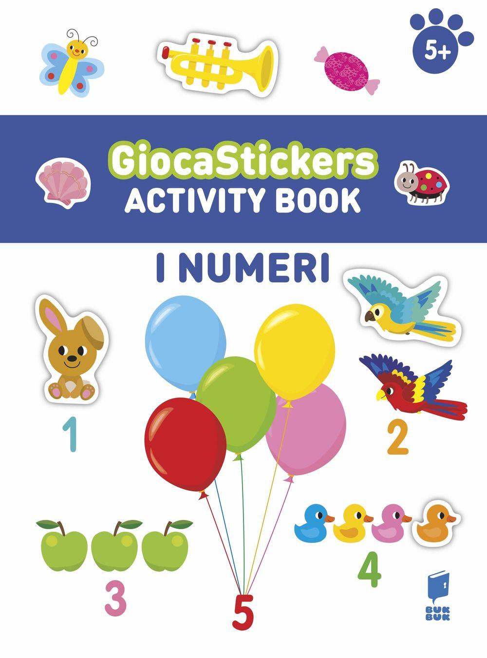 Vorderes Coverbild I numeri. Giocastickers