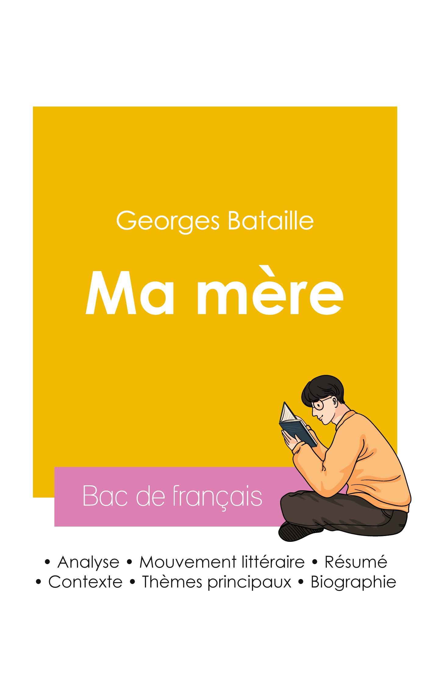 Vorderes Coverbild Réussir son Bac de français 2026 : Analyse du roman Ma mère de Georges Bataille