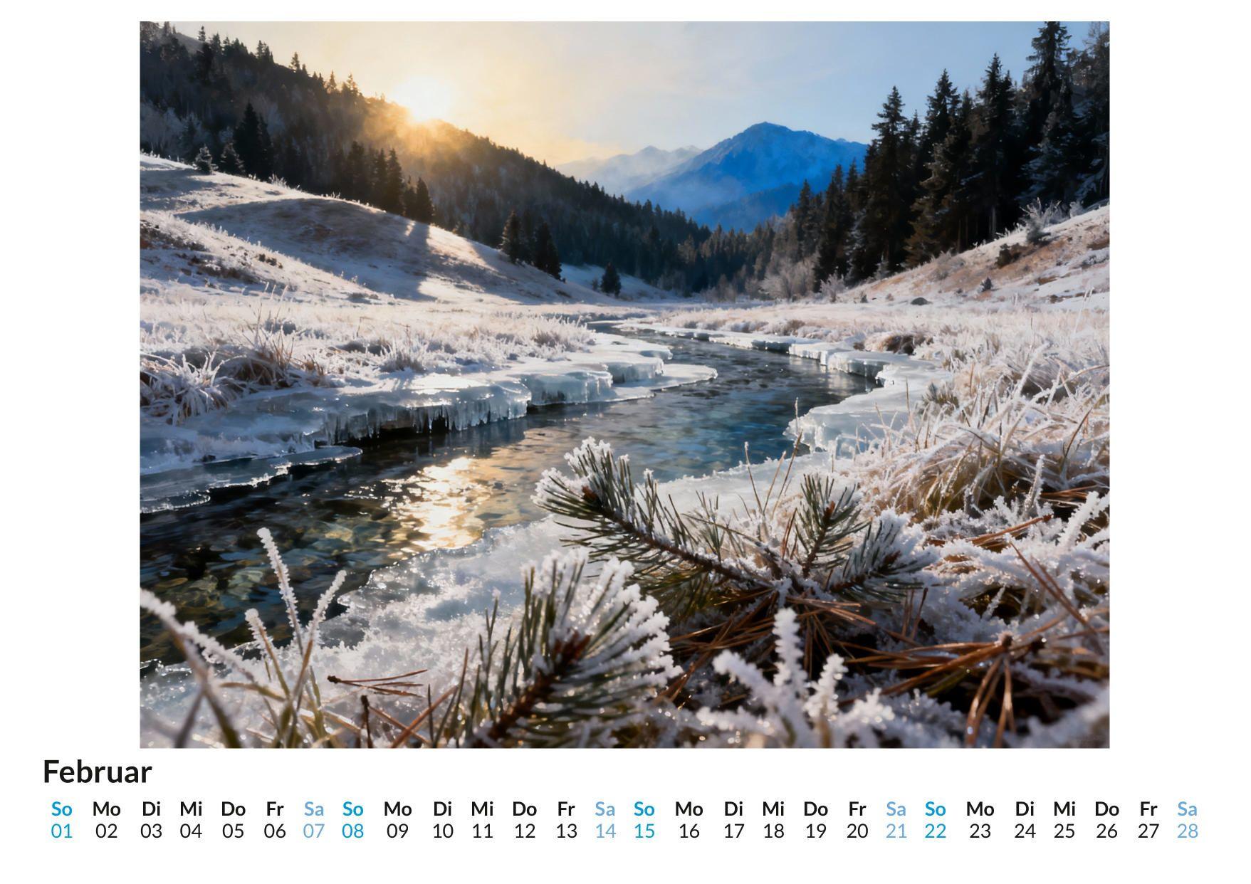 Beispielinhalt (Bild) Deutsche Landschaften