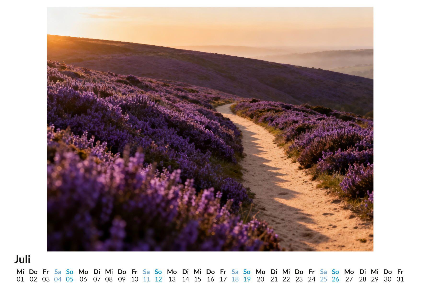 Beispielinhalt (Bild) Deutsche Landschaften