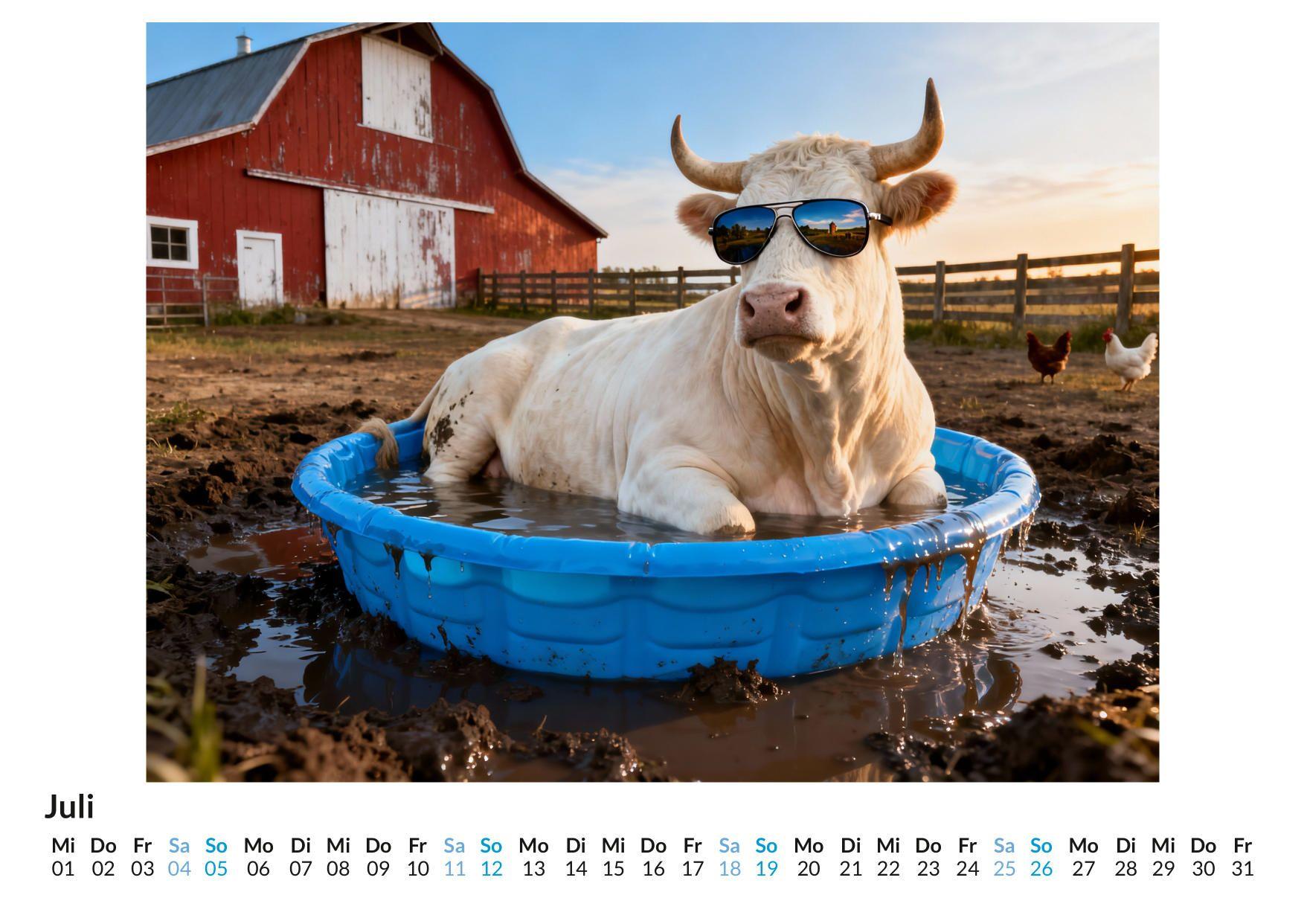 Beispielinhalt (Bild) Ländliche Karikaturen