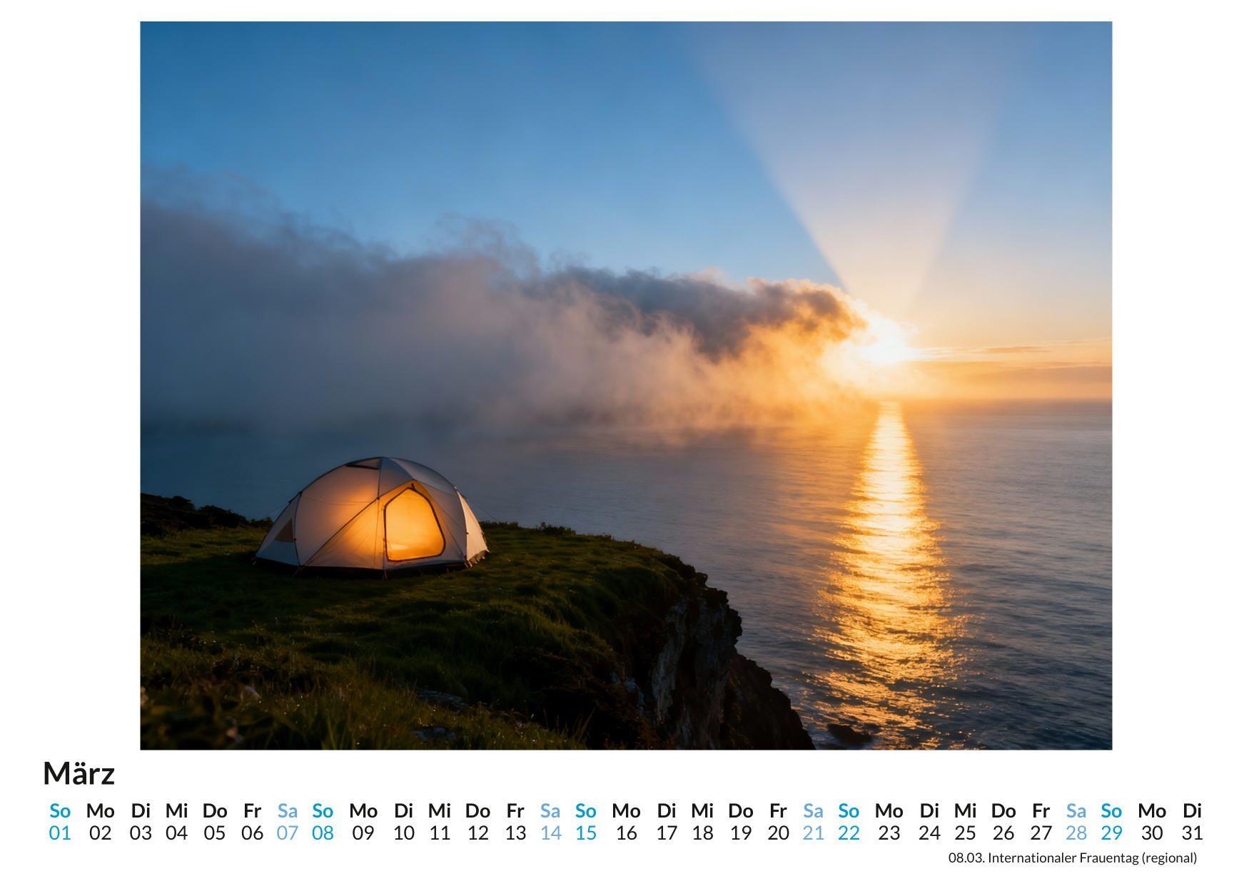 Beispielinhalt (Bild) Camping- & Outdoor-Abenteuer