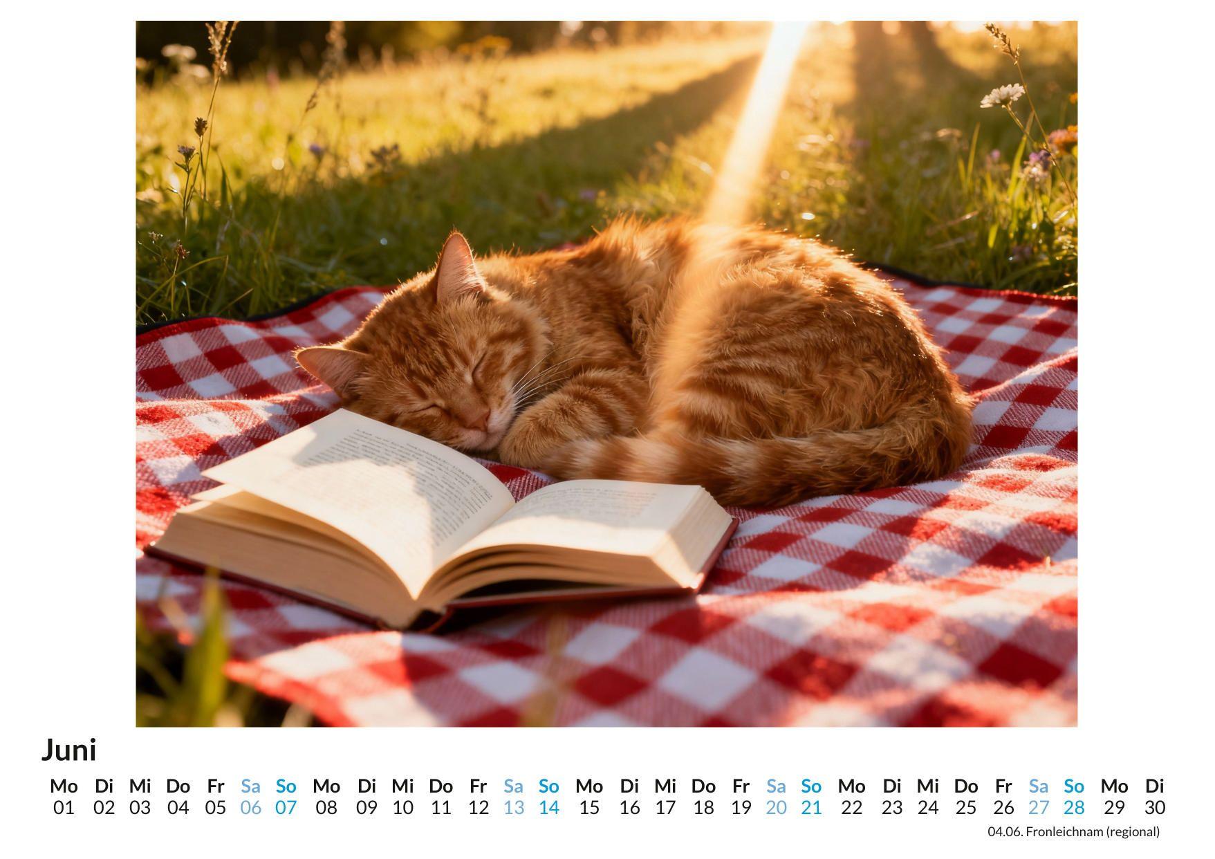 Beispielinhalt (Bild) Literarische Katzenmotive