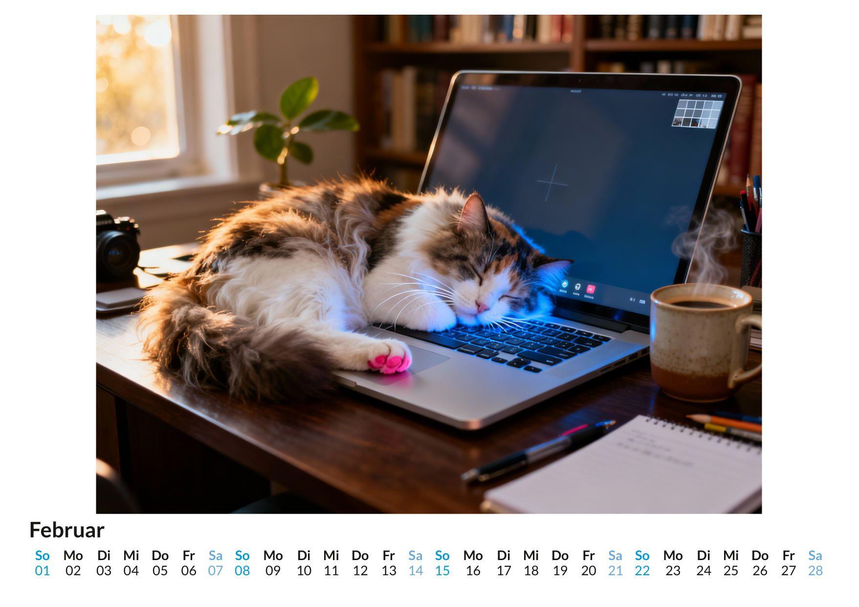 Beispielinhalt (Bild) Katzen-Comics