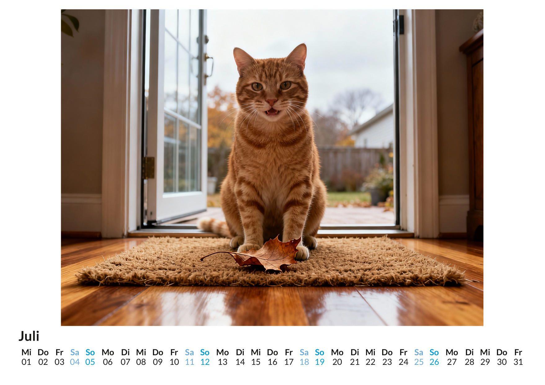 Beispielinhalt (Bild) Katzen-Comics