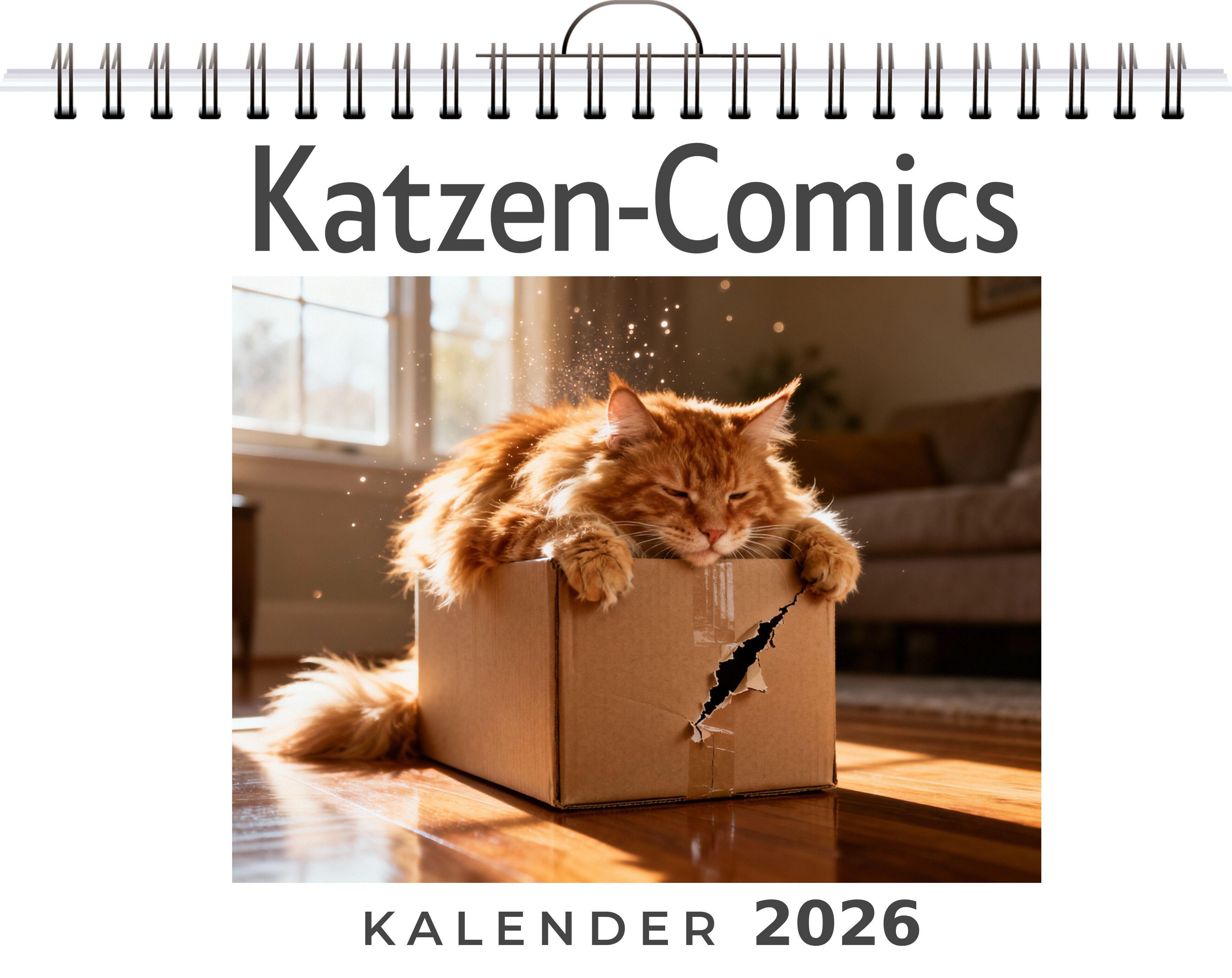 Vorderes Coverbild Katzen-Comics