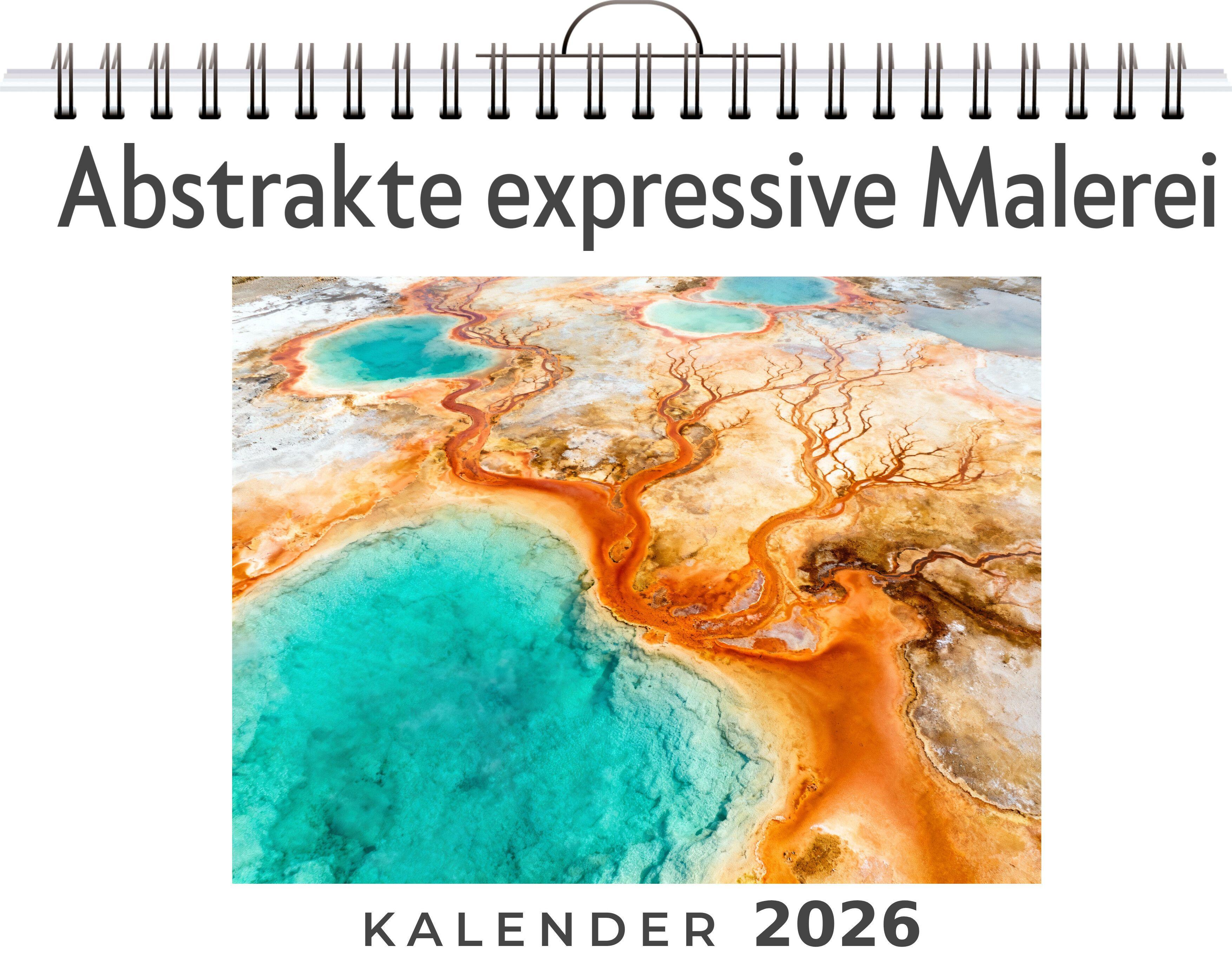 Vorderes Coverbild Abstrakte expressive Malerei
