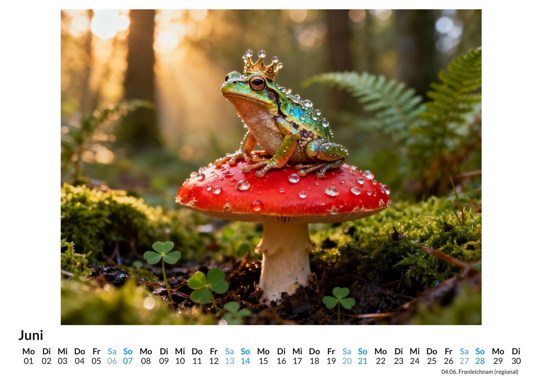 Beispielinhalt (Bild) Frosch