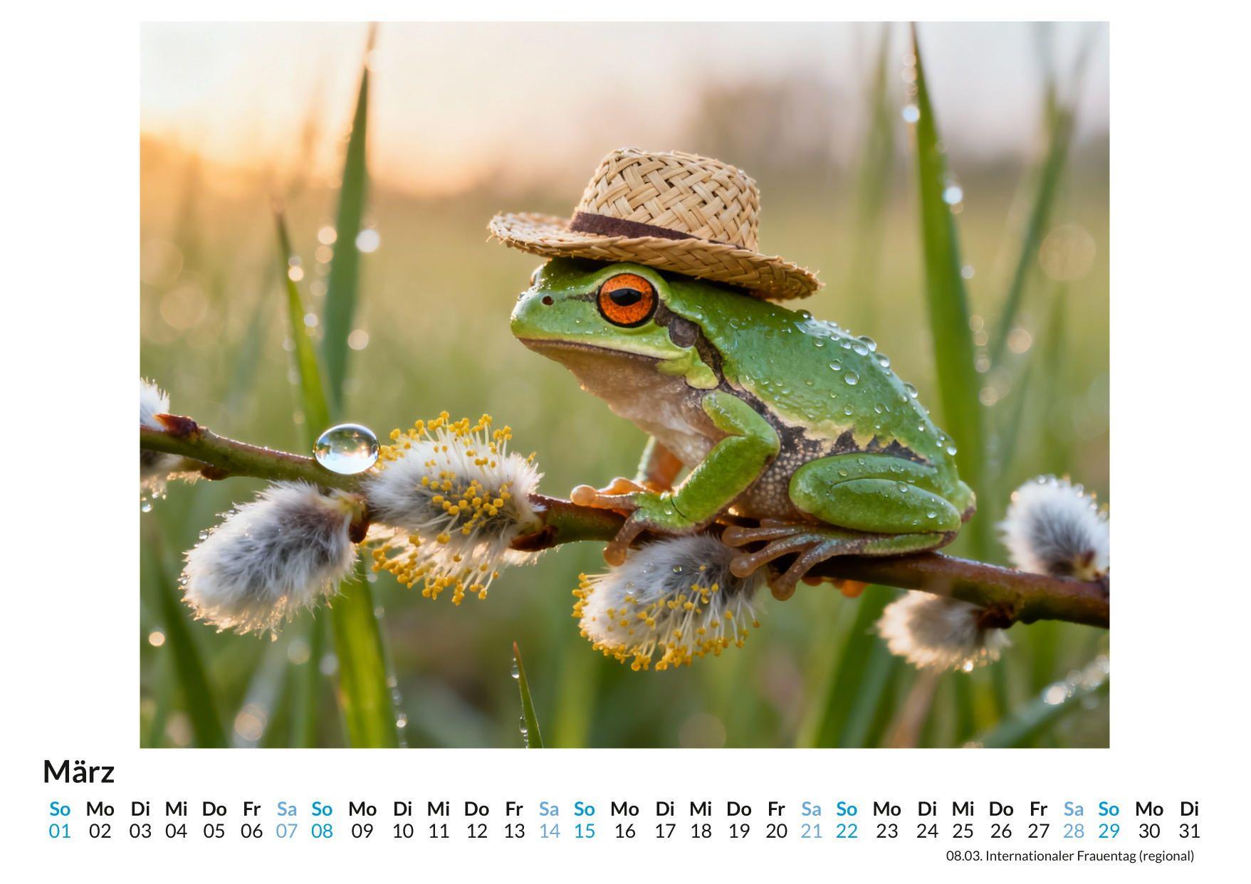 Beispielinhalt (Bild) Frosch