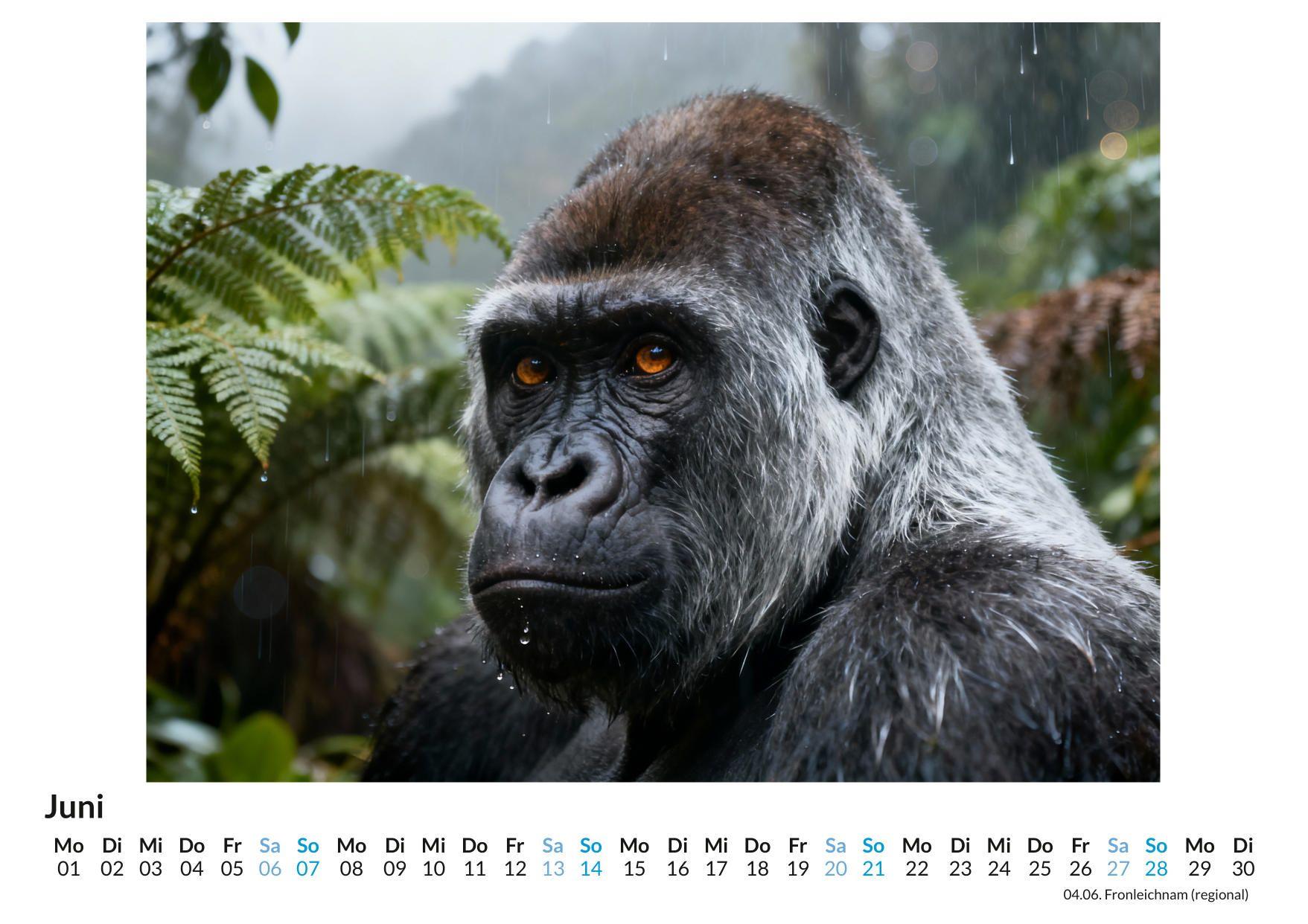 Beispielinhalt (Bild) Afrikanische Tierwelt & Landschaften