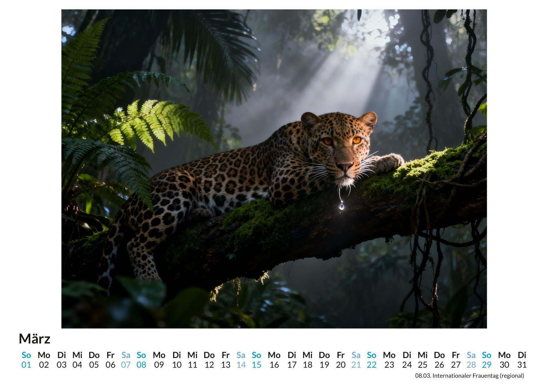 Beispielinhalt (Bild) Afrikanische Tierwelt & Landschaften