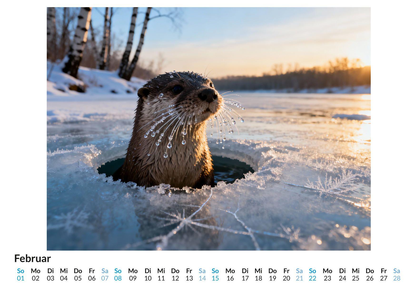 Beispielinhalt (Bild) Otter