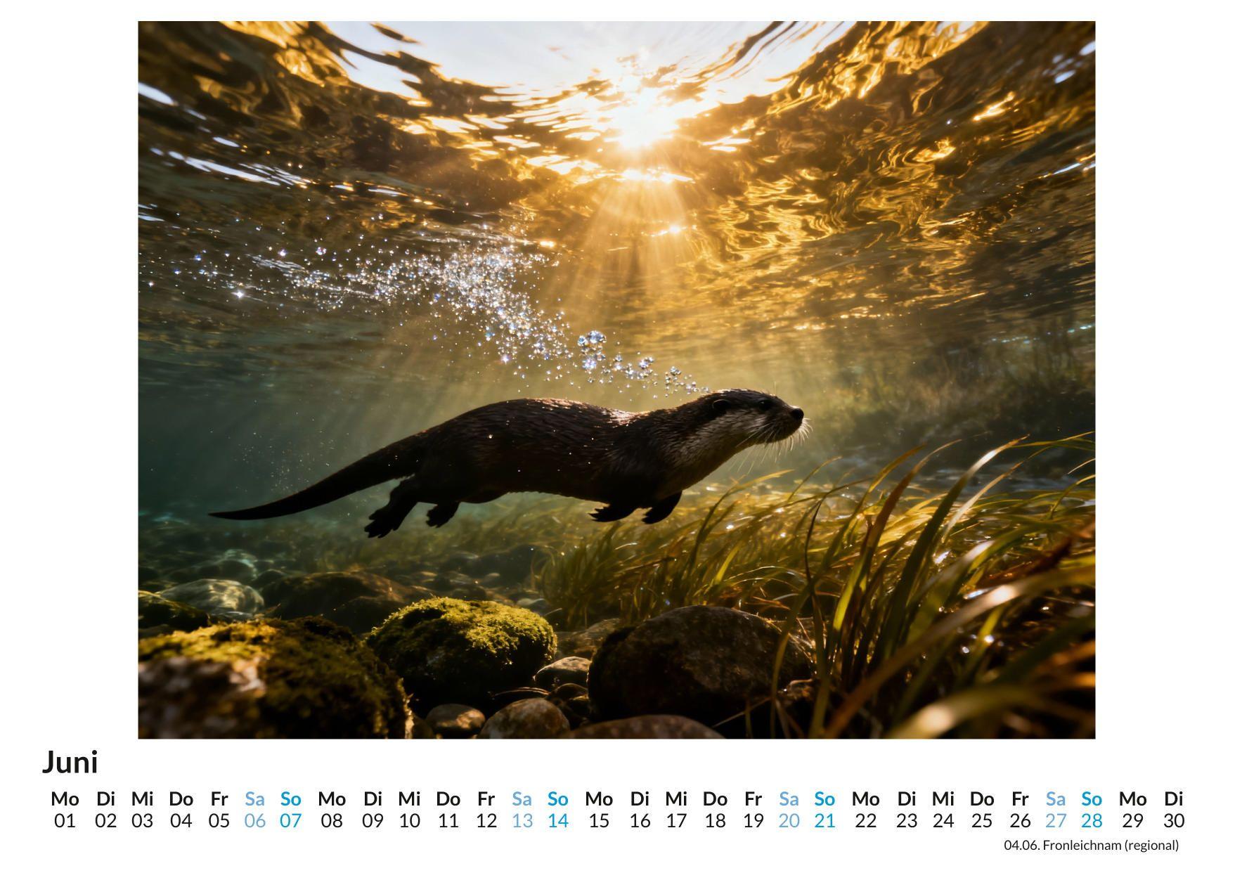 Beispielinhalt (Bild) Otter