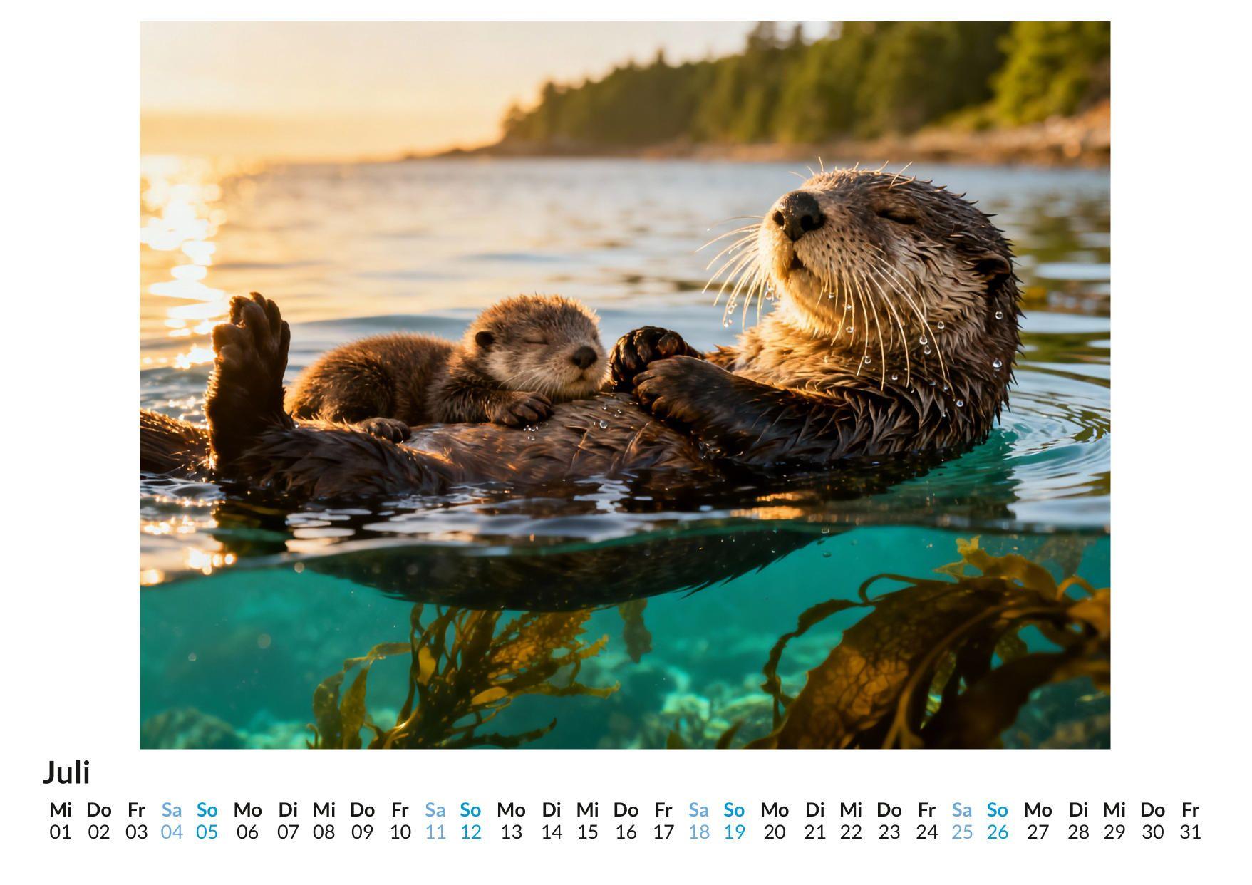 Beispielinhalt (Bild) Otter