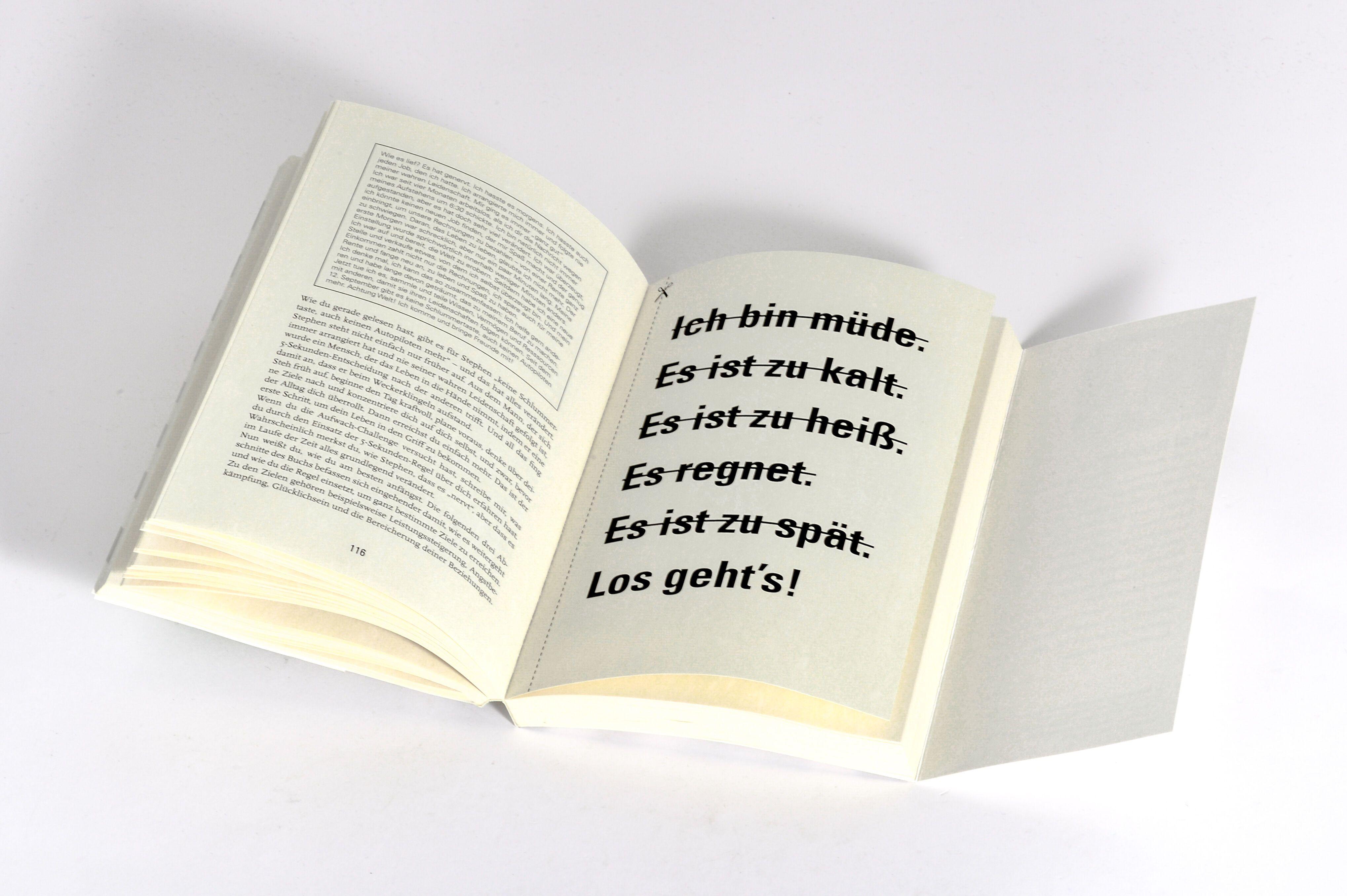 Beispielinhalt (Bild) Die 5-Sekunden-Regel