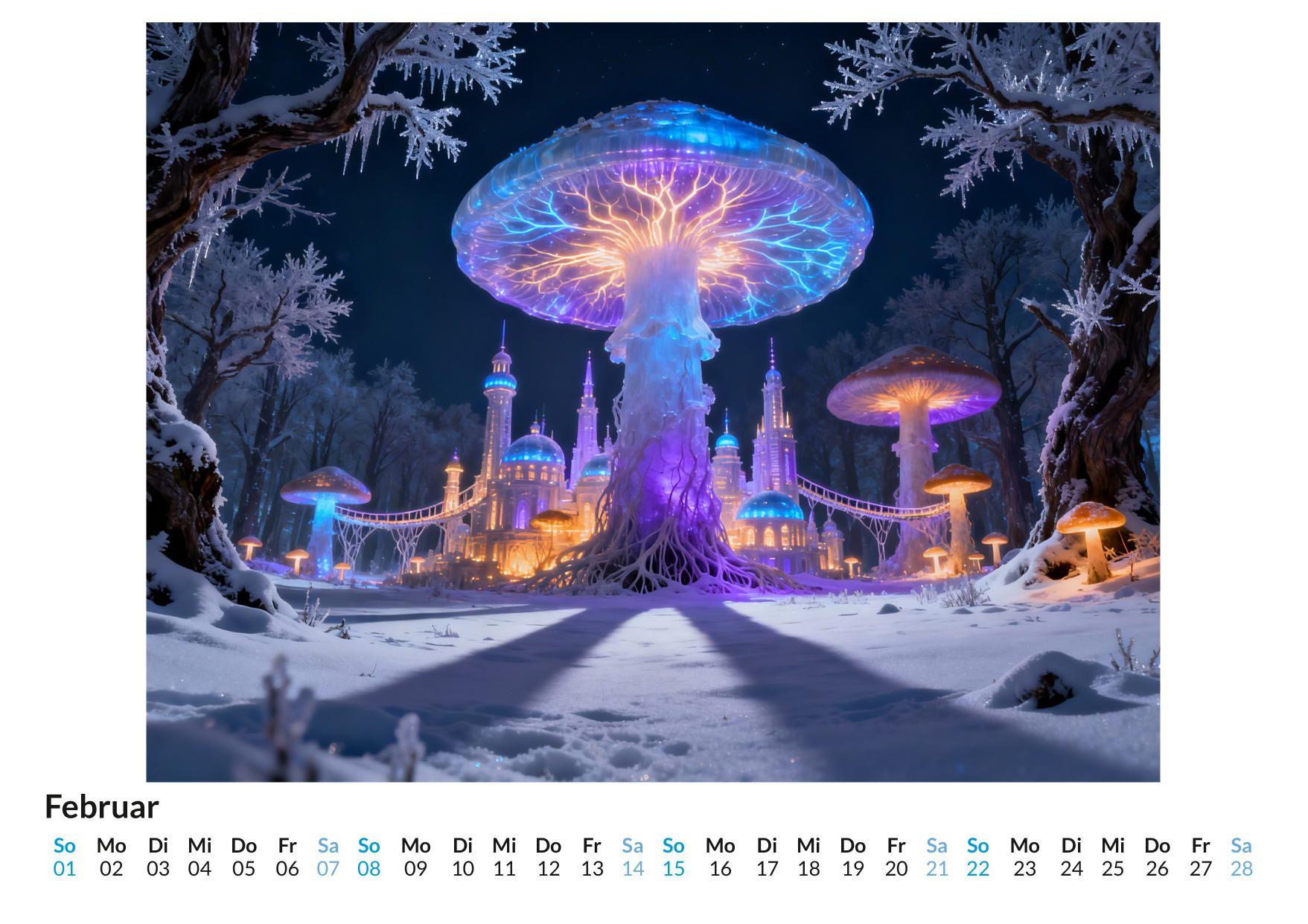 Beispielinhalt (Bild) Die Zivilisation der Pilze