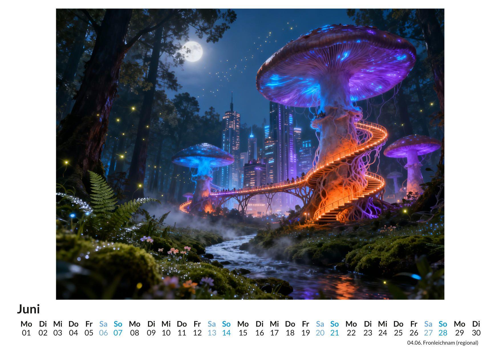 Beispielinhalt (Bild) Die Zivilisation der Pilze