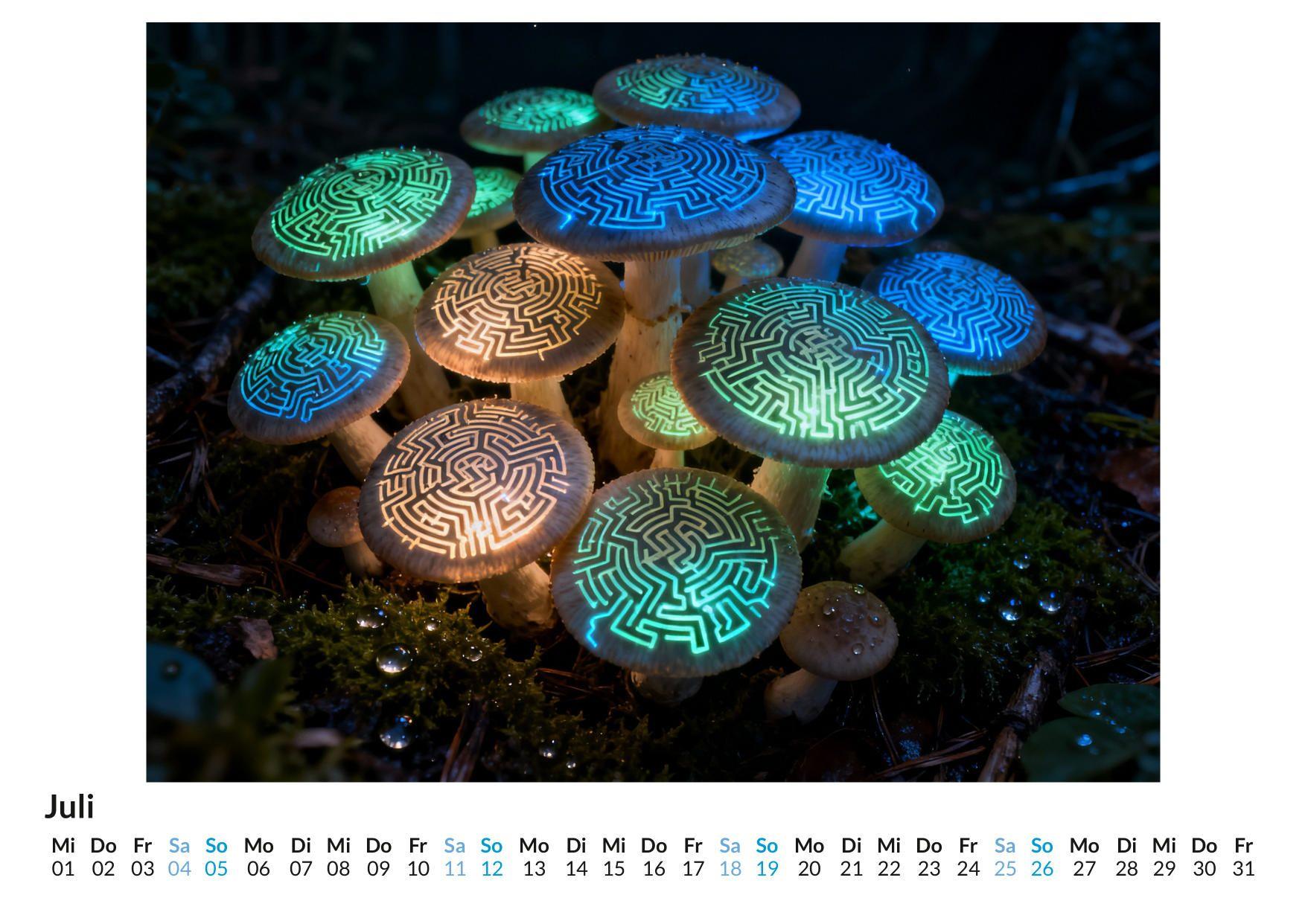 Beispielinhalt (Bild) Die Zivilisation der Pilze