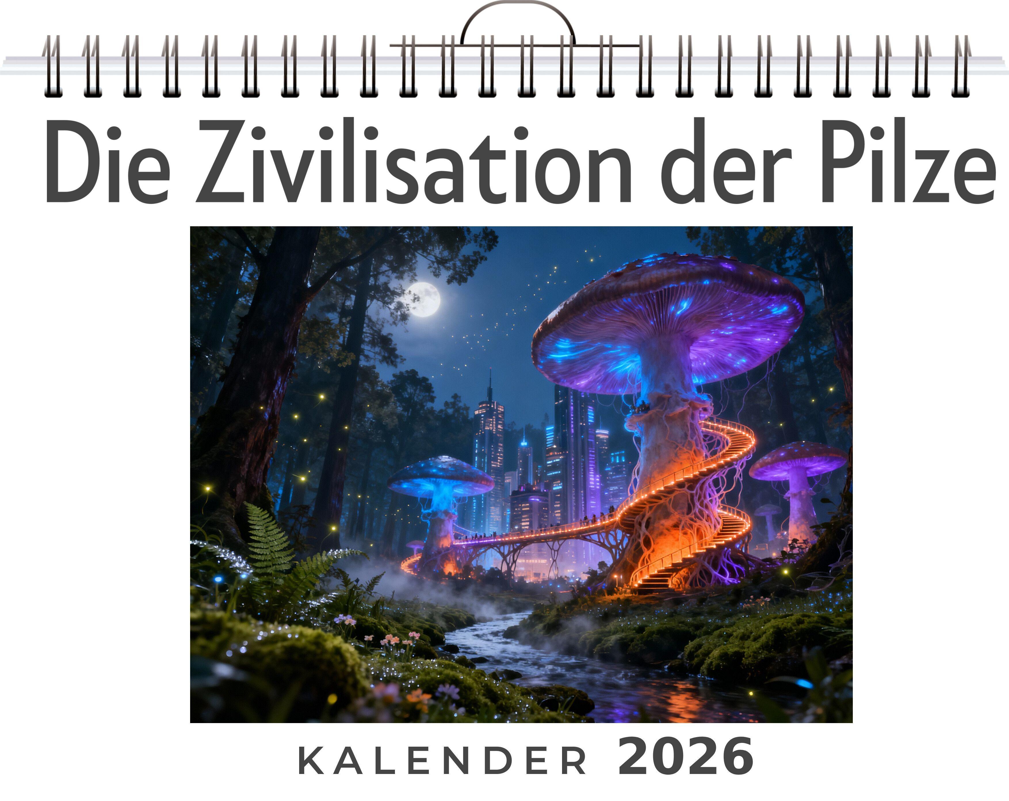 Vorderes Coverbild Die Zivilisation der Pilze