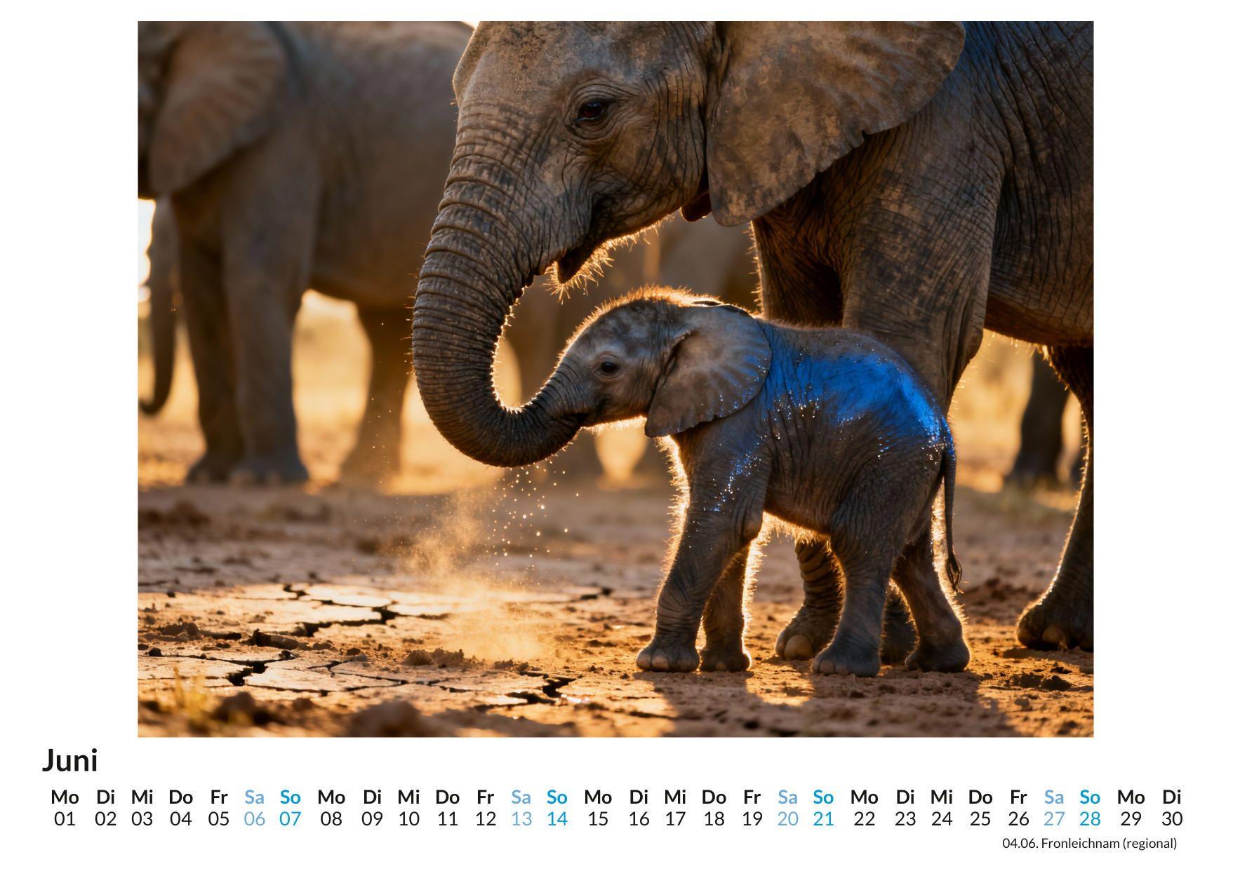 Beispielinhalt (Bild) Elefant