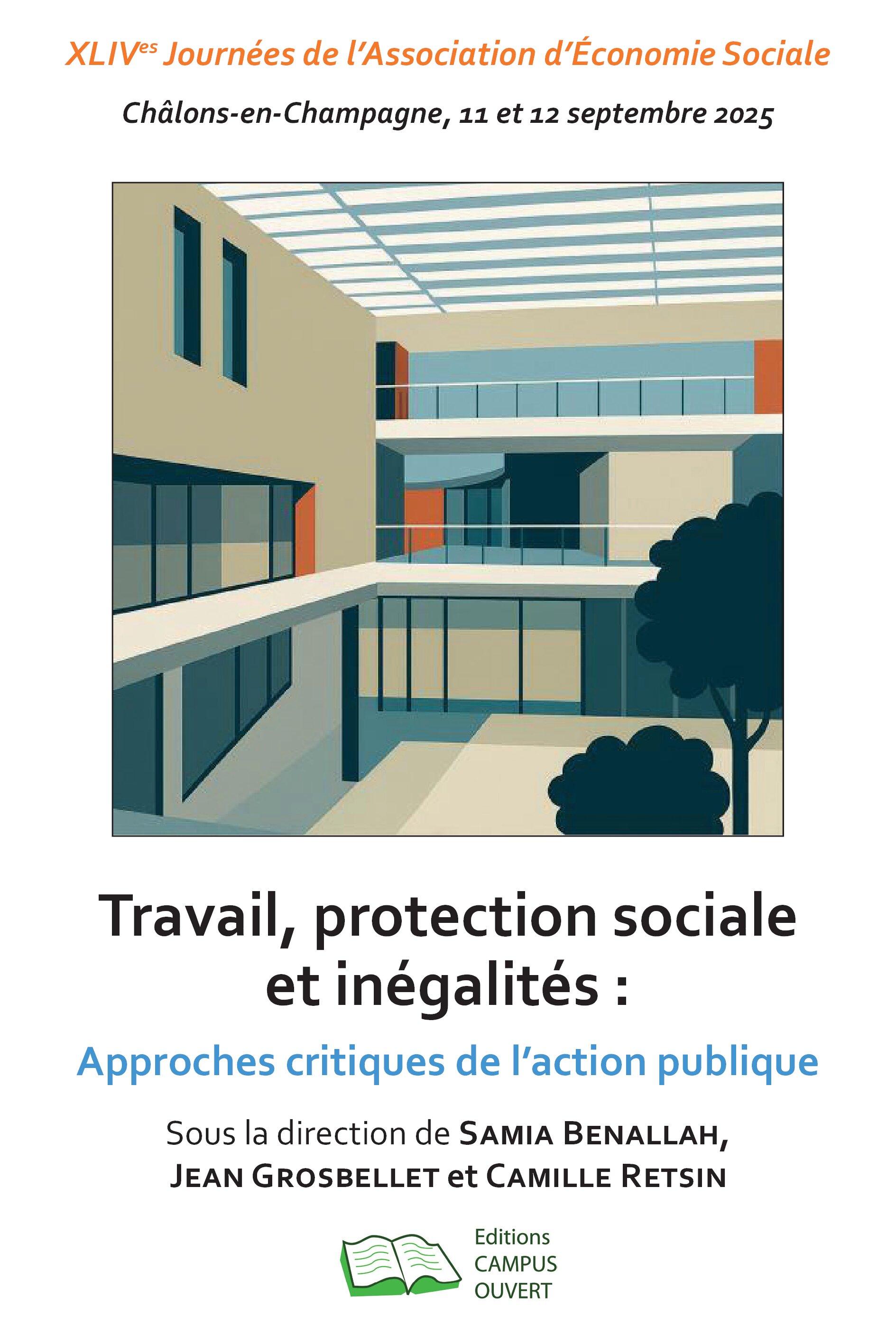 Vorderes Coverbild Travail, protection sociale et inégalités