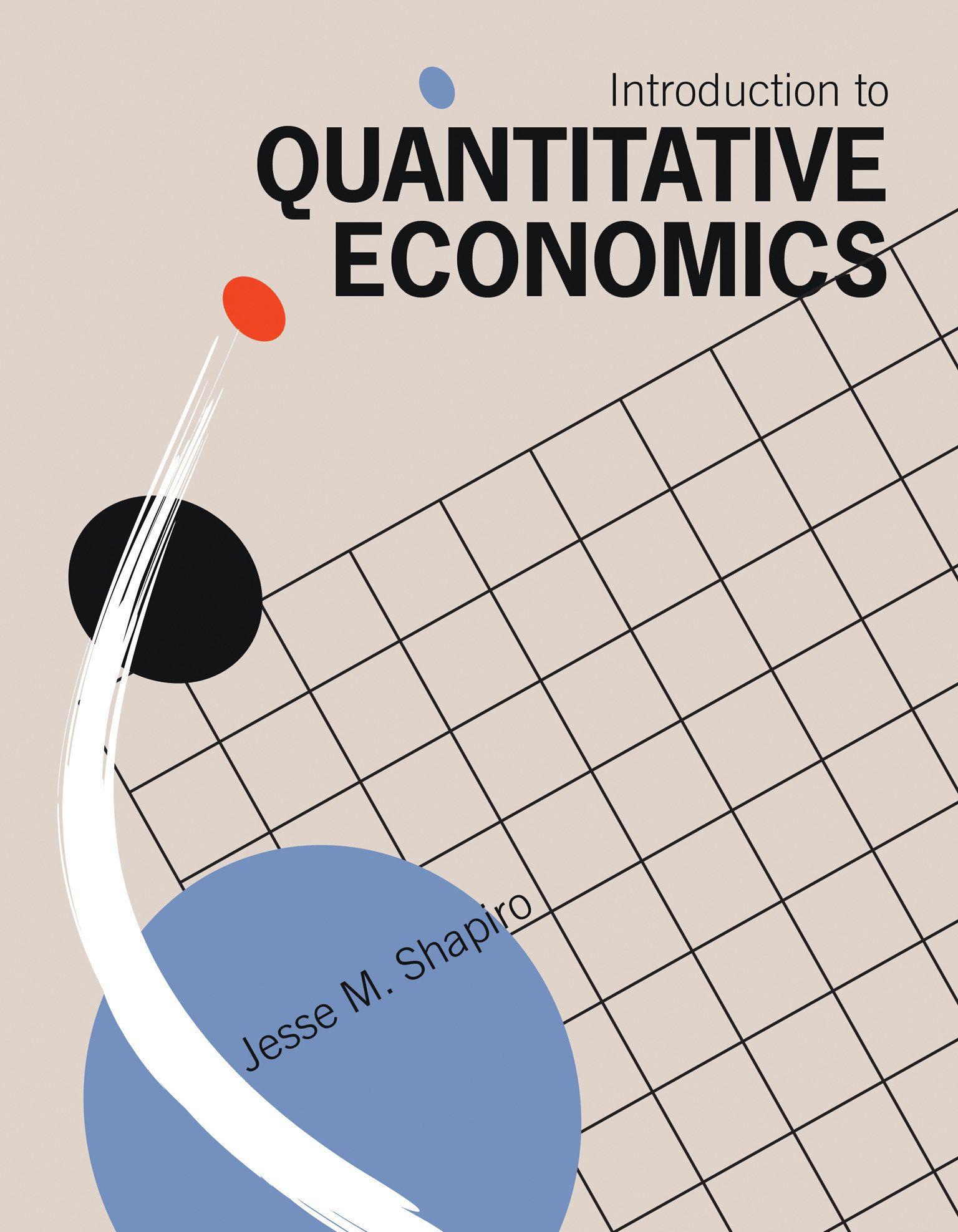 Vorderes Coverbild Introduction to Quantitative Economics