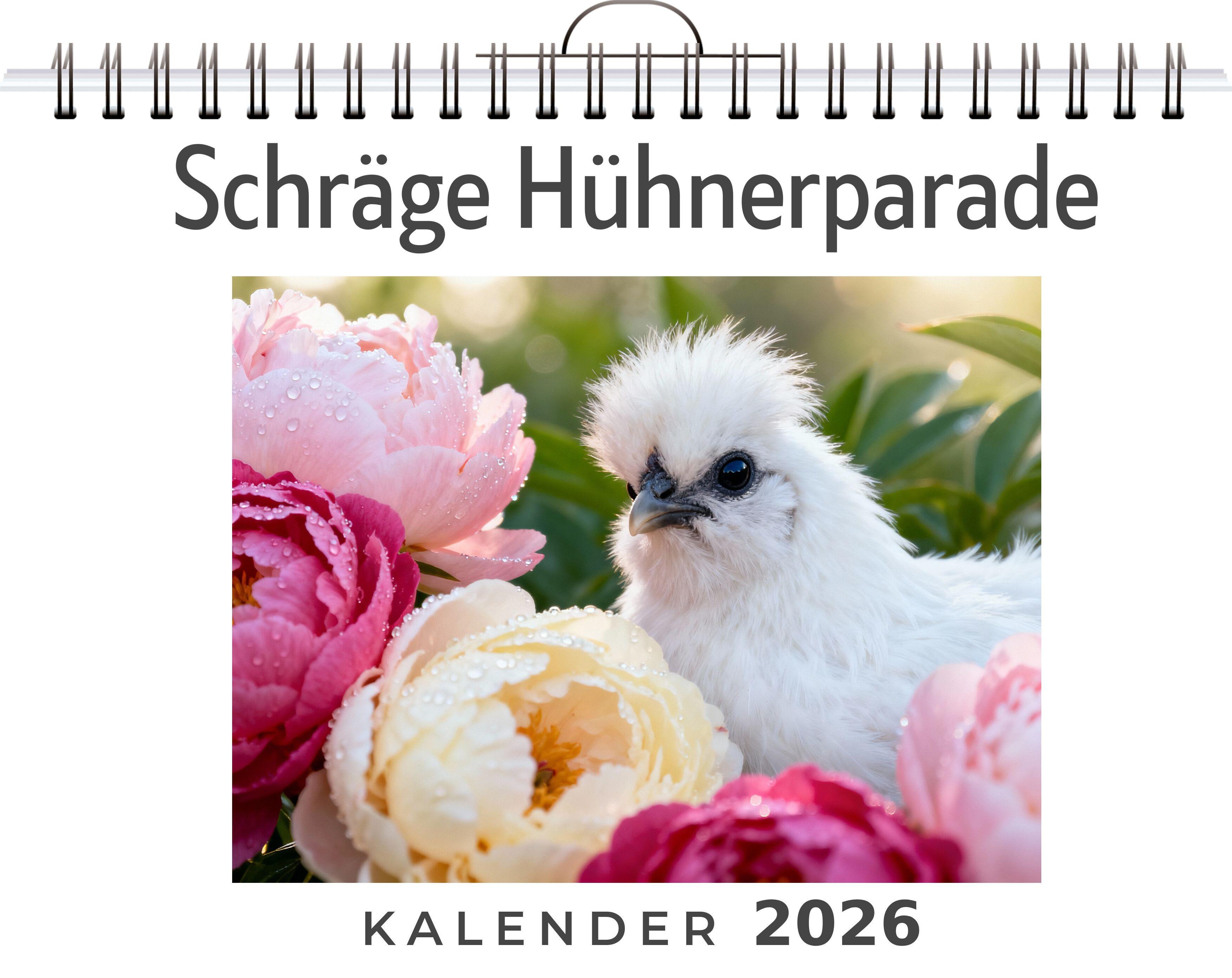 Vorderes Coverbild Schräge Hühnerparade