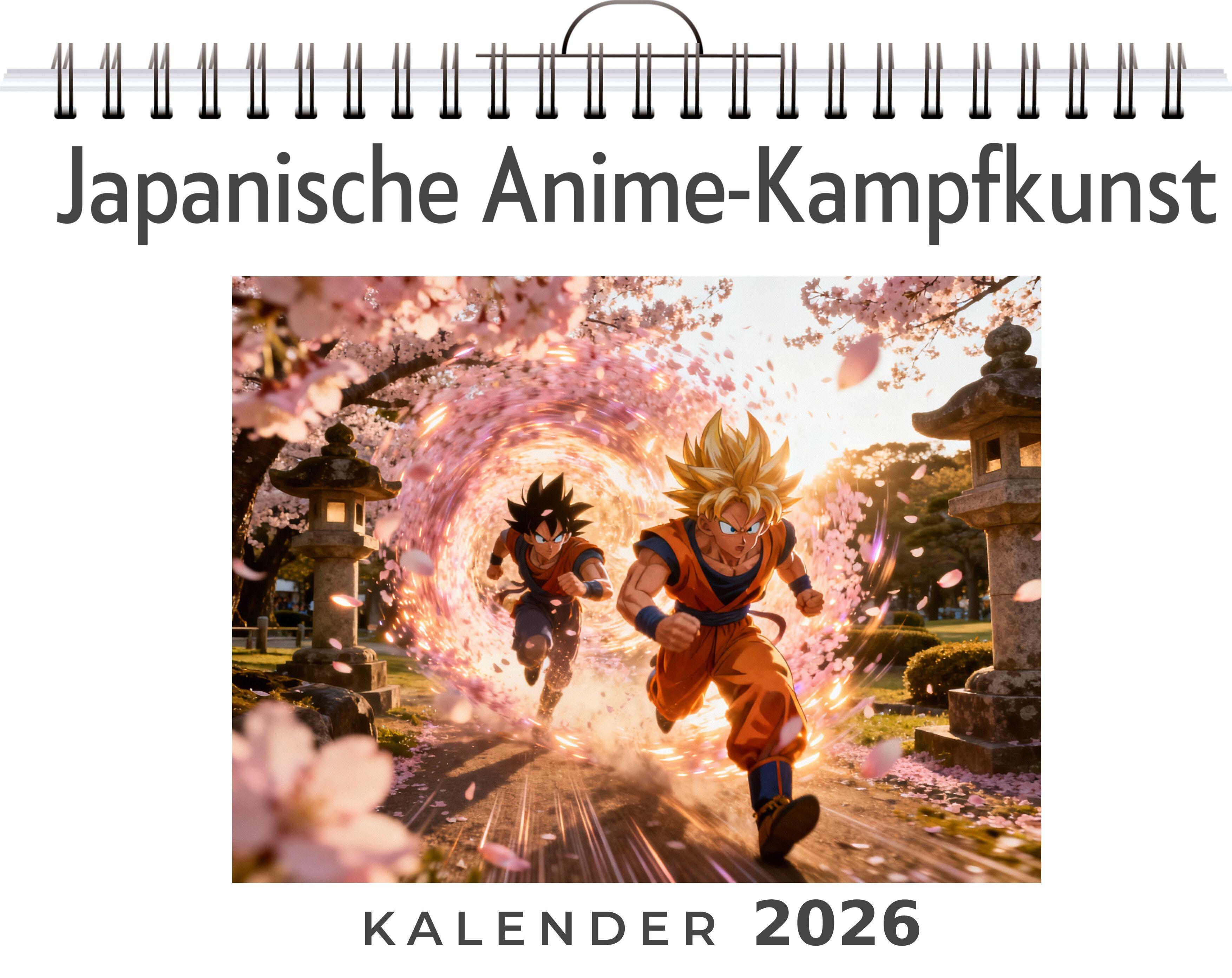Vorderes Coverbild Japanische Anime-Kampfkunst