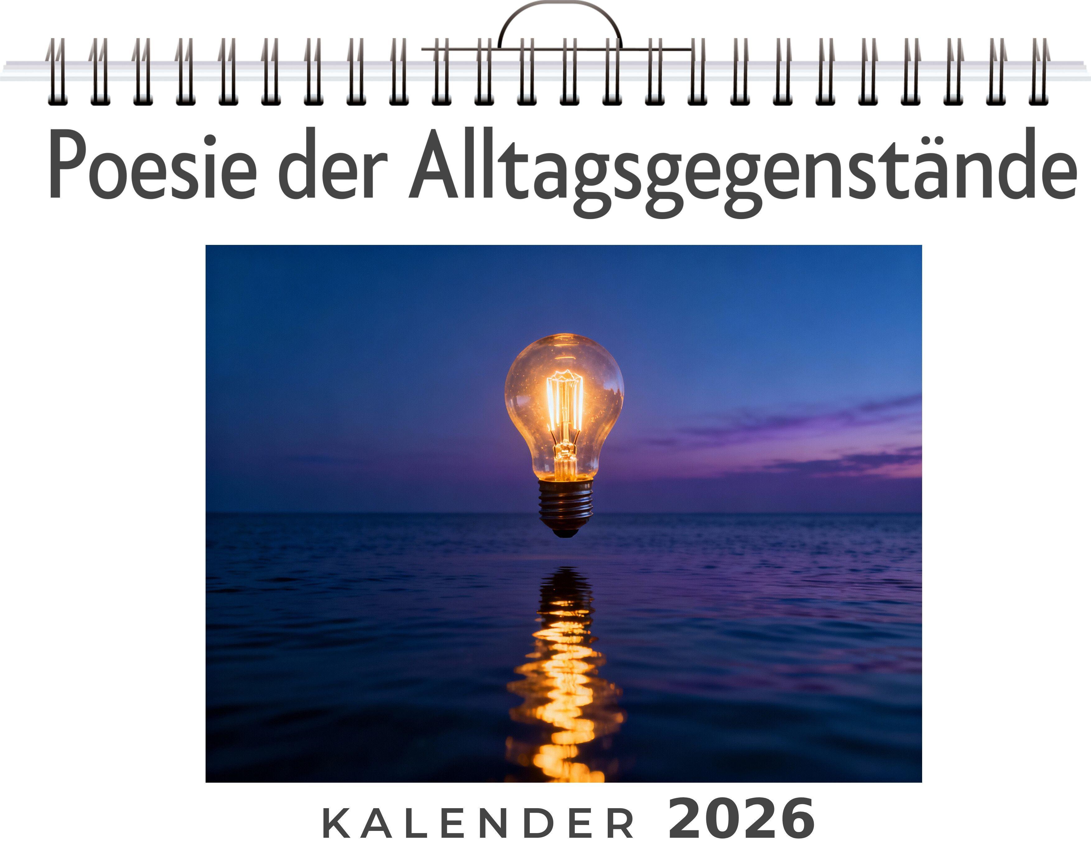 Vorderes Coverbild Poesie der Alltagsgegenstände