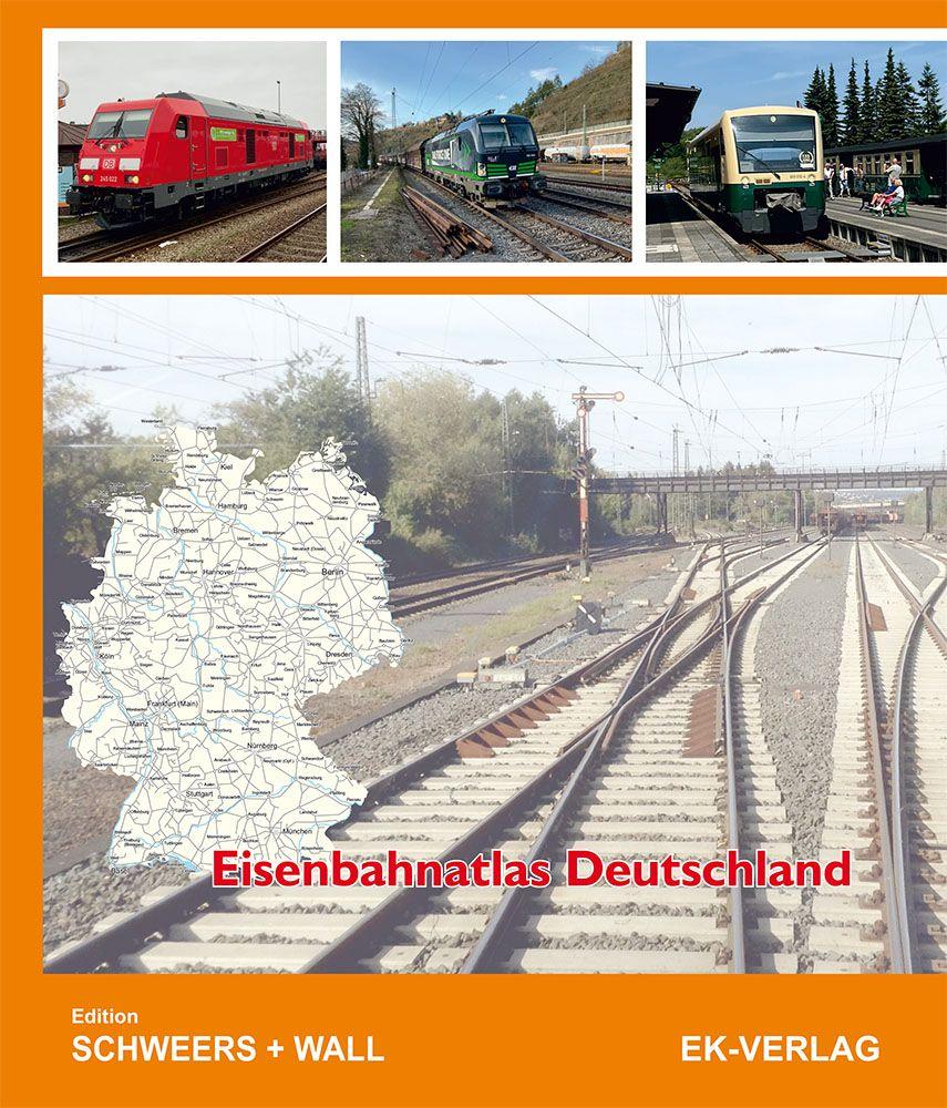 Vorderes Coverbild Eisenbahnatlas Deutschland