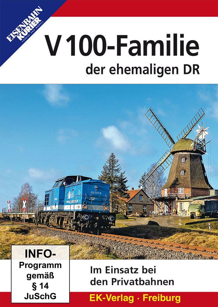 Vorderes Coverbild Die V 100-Familie der ehemaligen DR