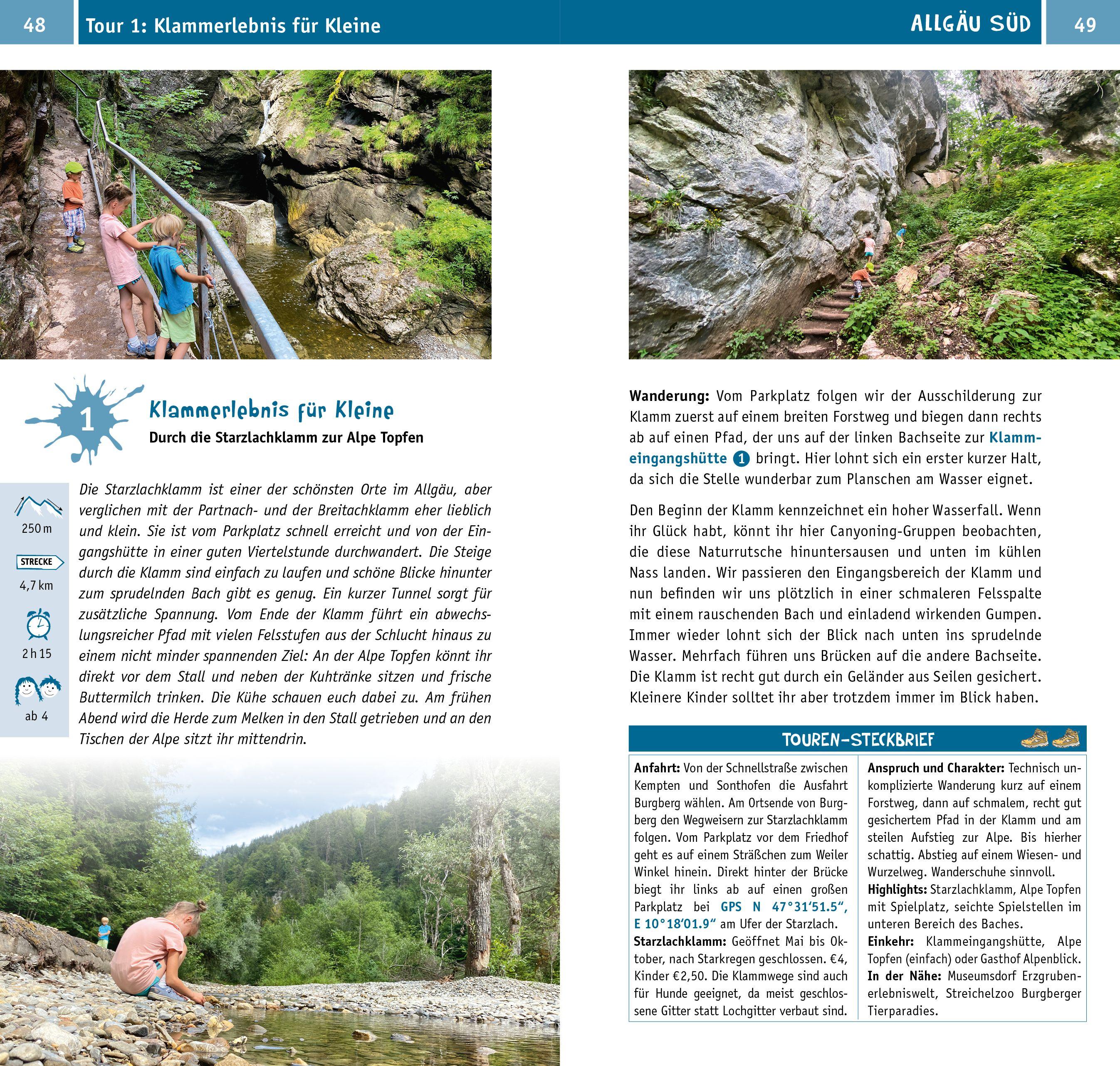 Beispielinhalt (Bild) Naturzeit mit Kindern: Allgäu