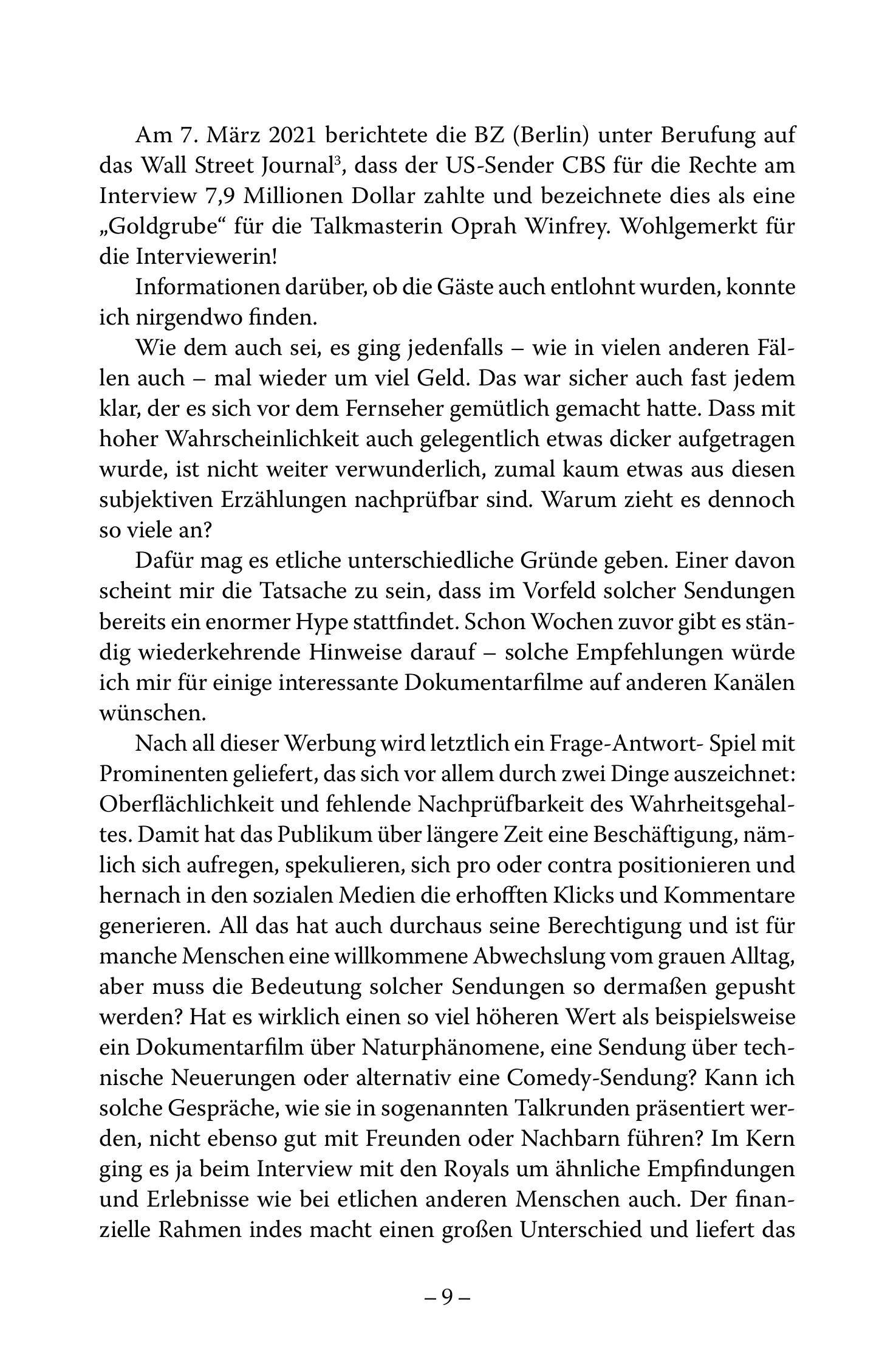 Beispielinhalt (Bild) Ich bin nicht arm, ich hab' nur kein Geld