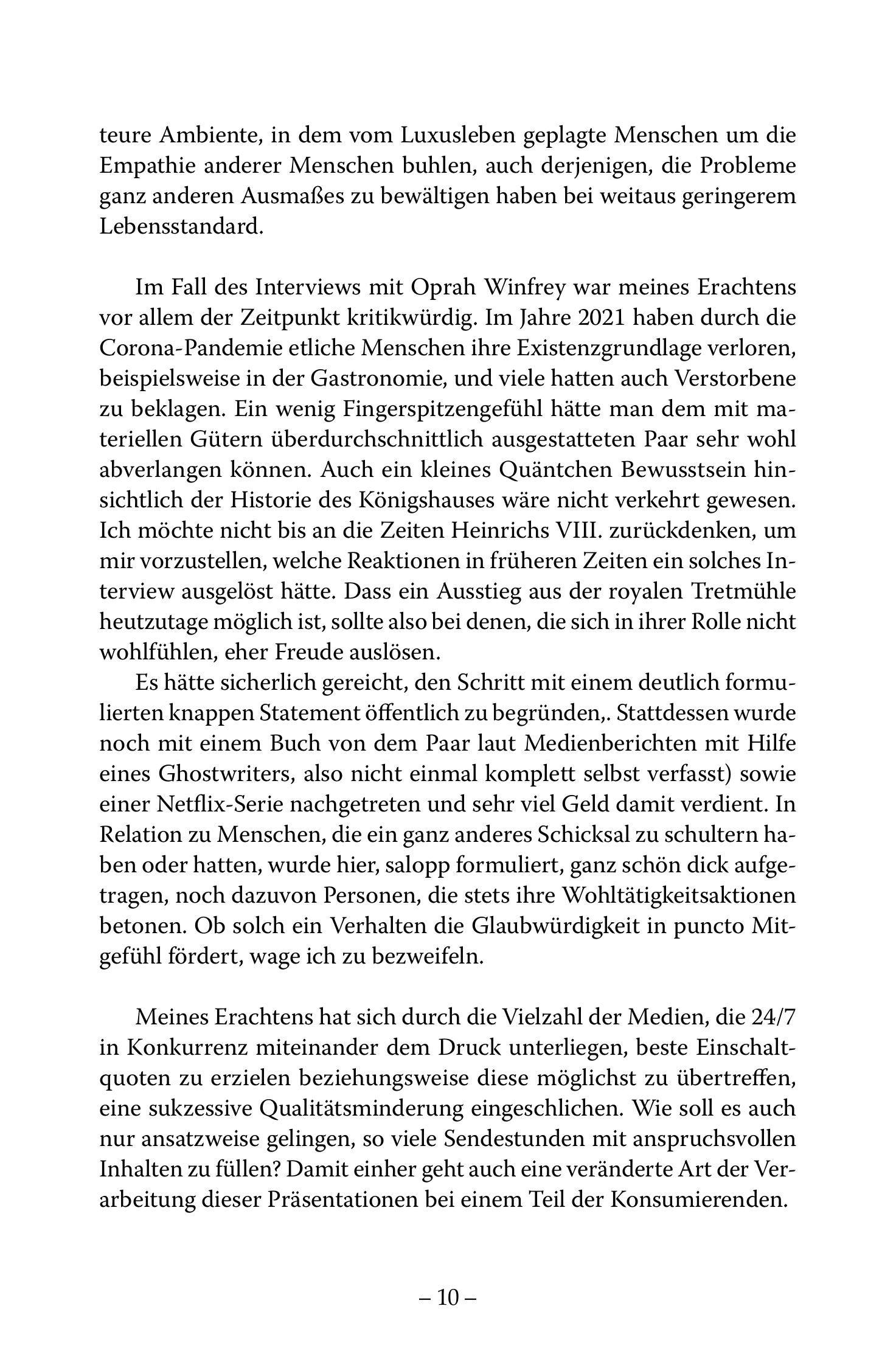 Beispielinhalt (Bild) Ich bin nicht arm, ich hab' nur kein Geld