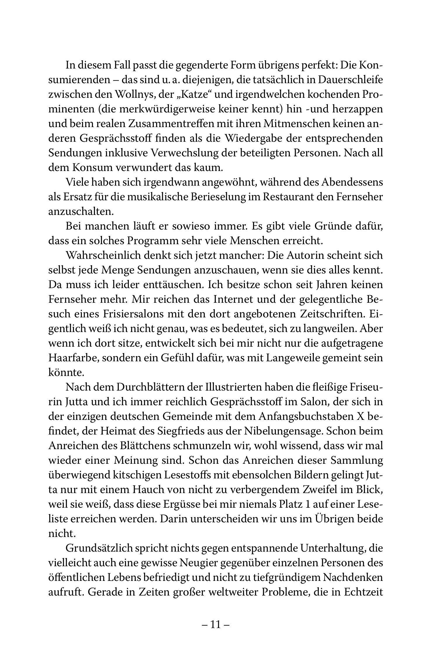 Beispielinhalt (Bild) Ich bin nicht arm, ich hab' nur kein Geld