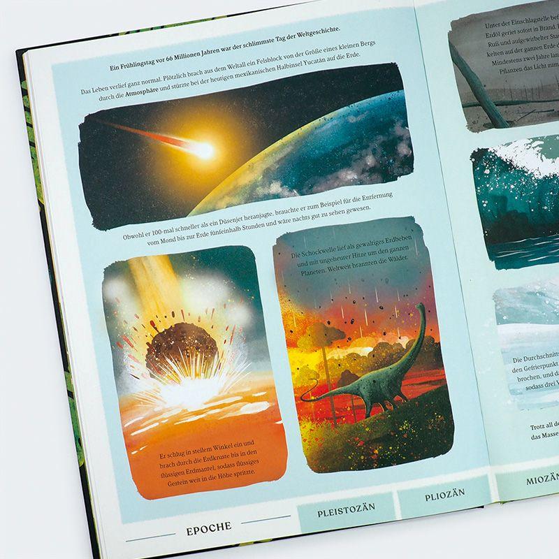 Beispielinhalt (Bild) Urwelten. Eine illustrierte Entdeckungsreise durch die Erdgeschichte