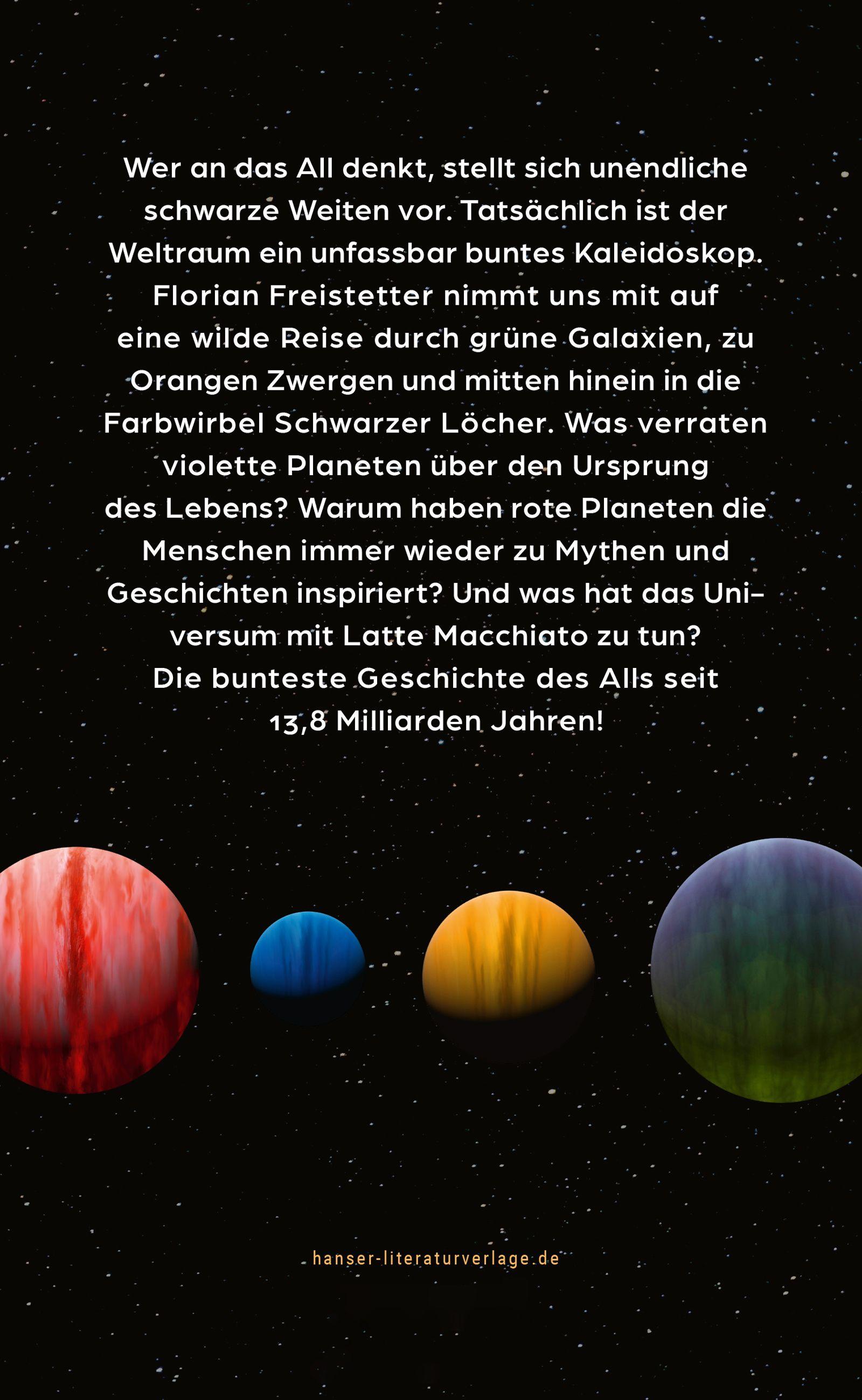 Beispielinhalt (Bild) Die Farben des Universums