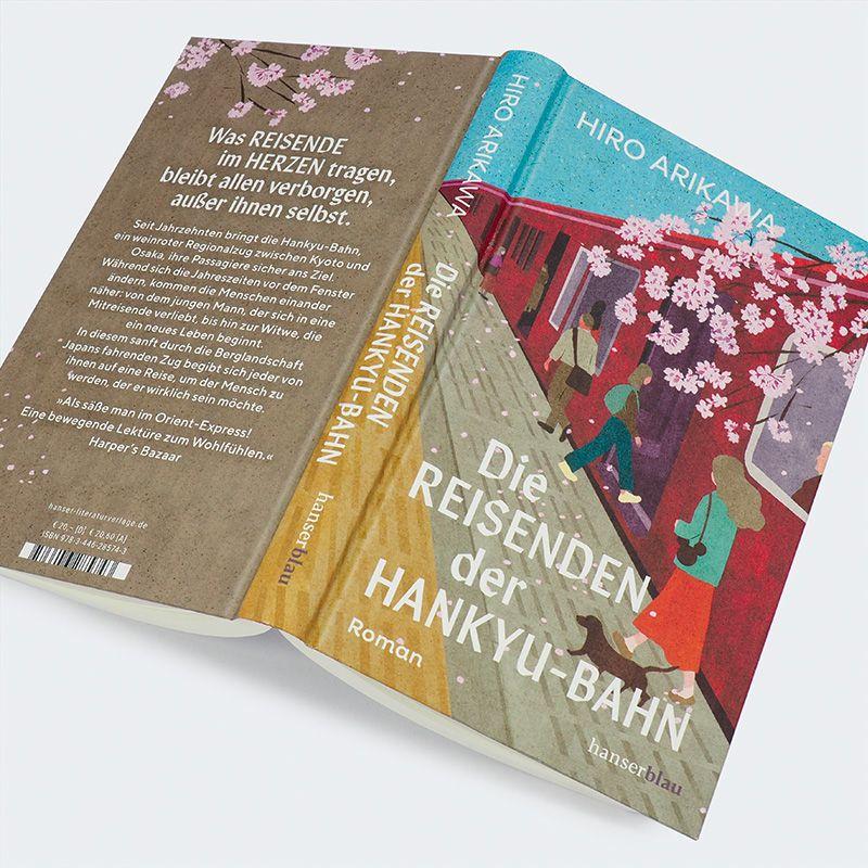 Beispielinhalt (Bild) Die Reisenden der Hankyu-Bahn