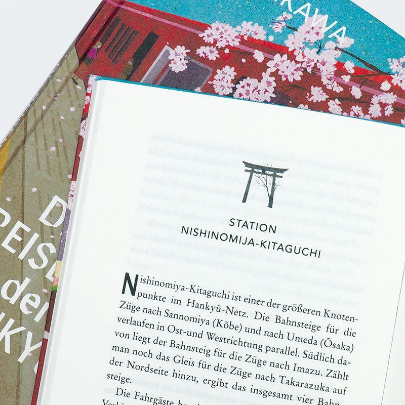 Beispielinhalt (Bild) Die Reisenden der Hankyu-Bahn