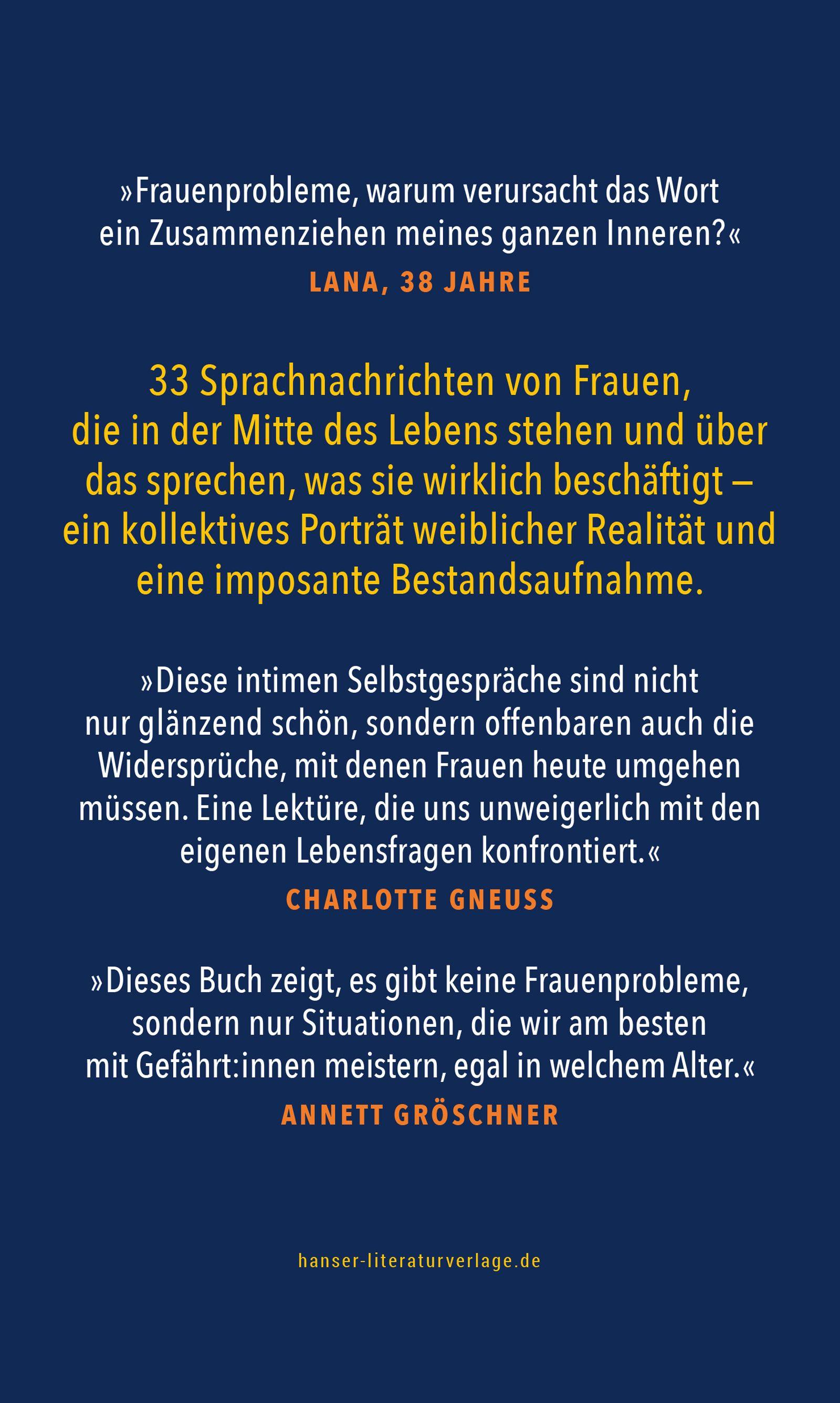 Beispielinhalt (Bild) Frauenprobleme