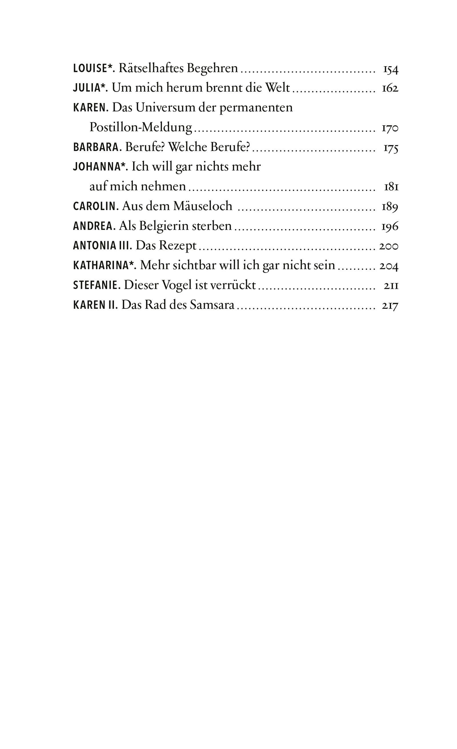 Beispielinhalt (Bild) Frauenprobleme