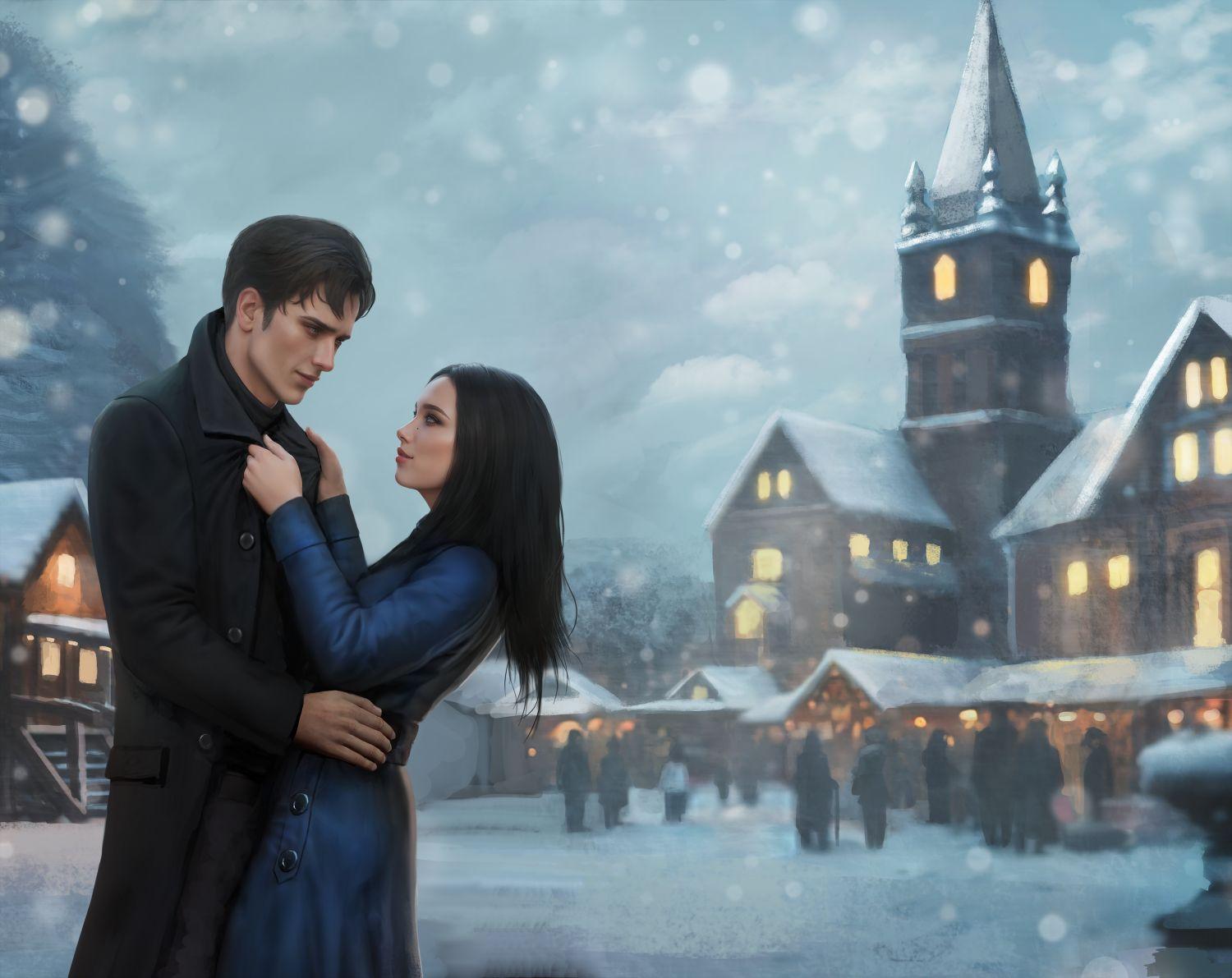 Beispielinhalt (Bild) Christmas Curse: Das Buch der Schatten