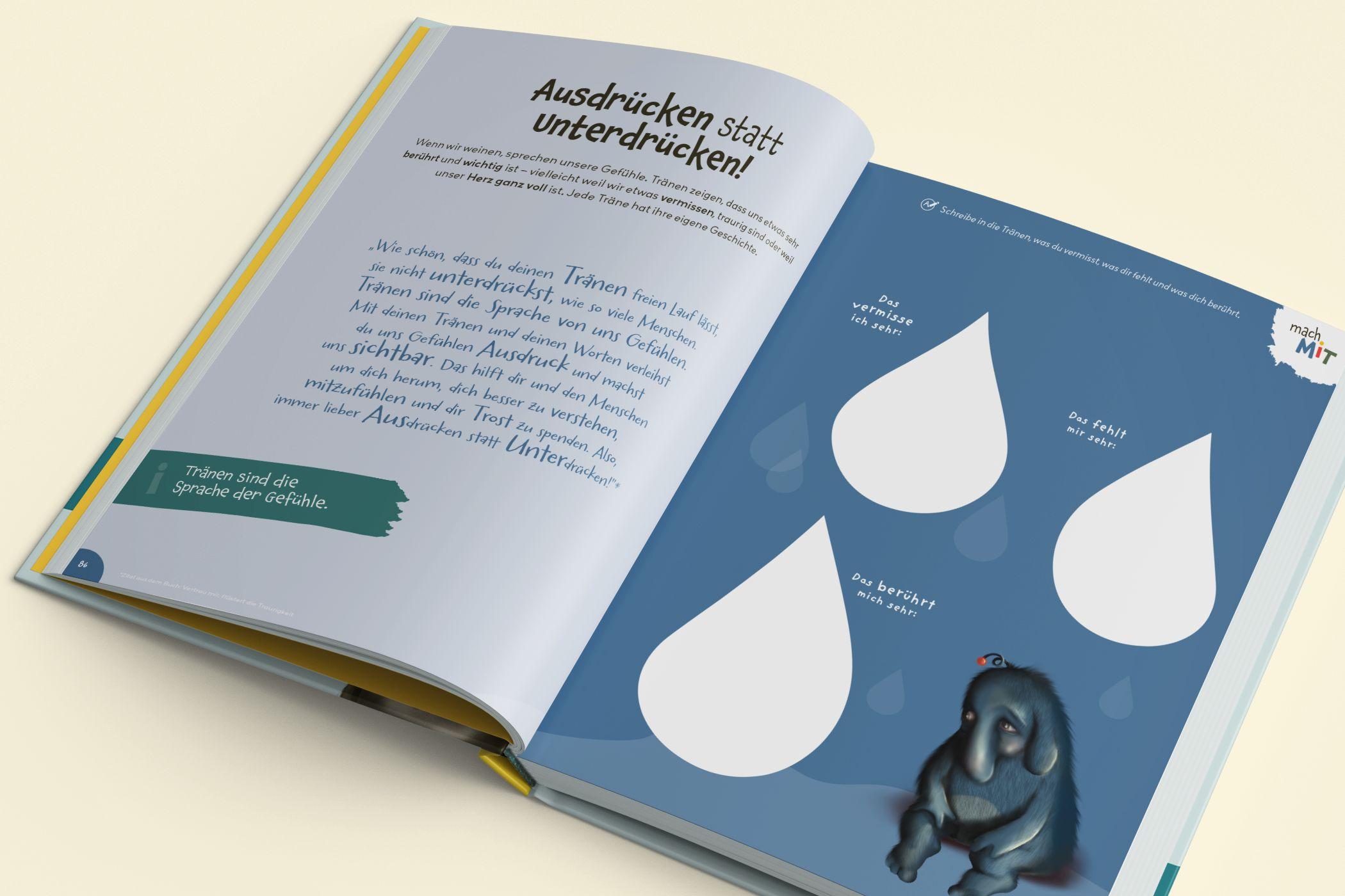 Beispielinhalt (Bild) MiTfühlBuch